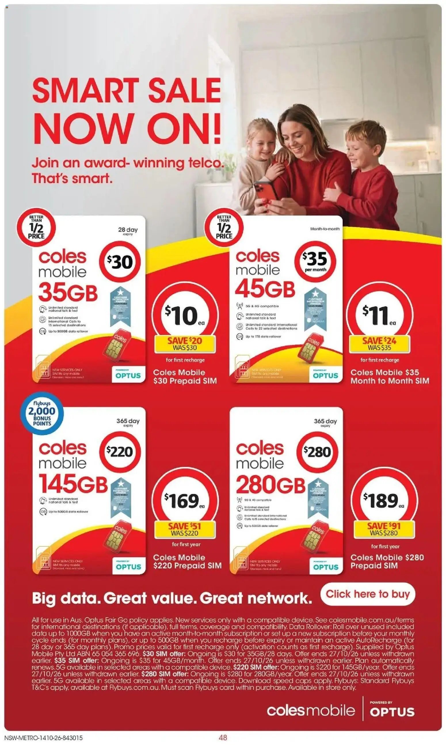Coles catalogue NSW