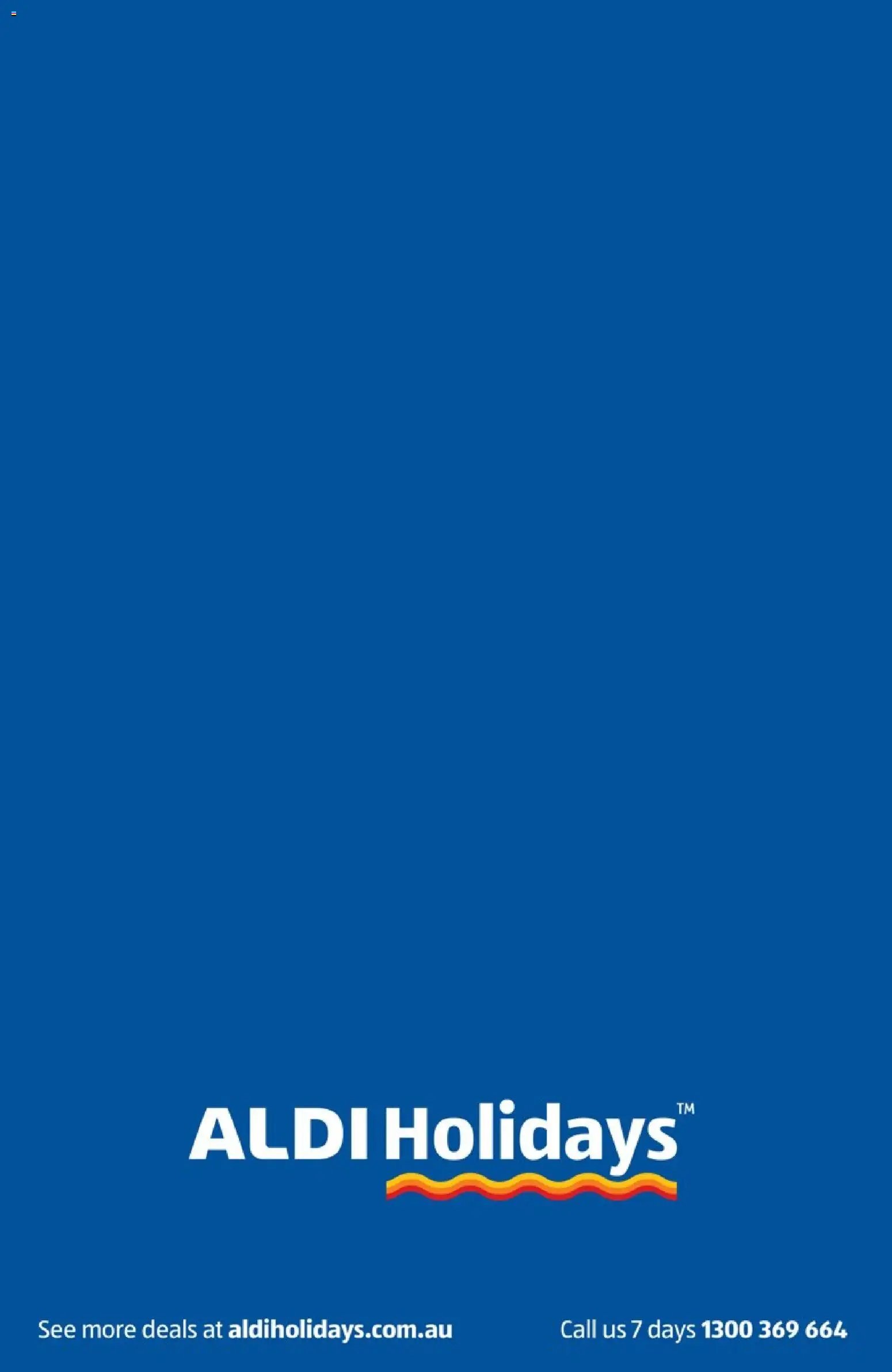 Aldi catalogue June Holidays