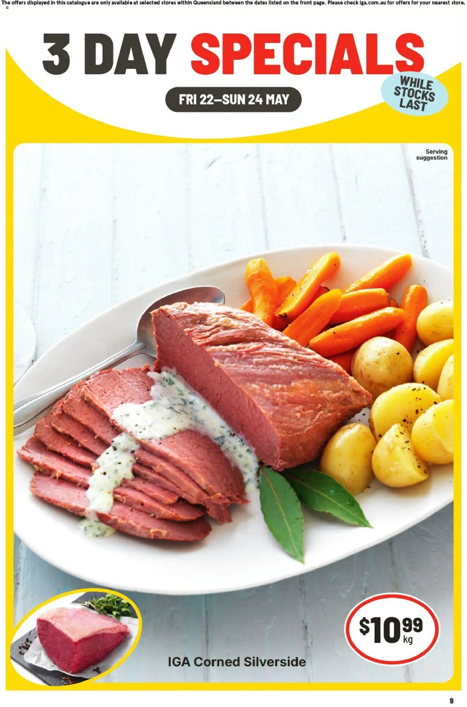 IGA 3 Day Specials - QLD (2026-05-22 - 2026-05-24) | 1