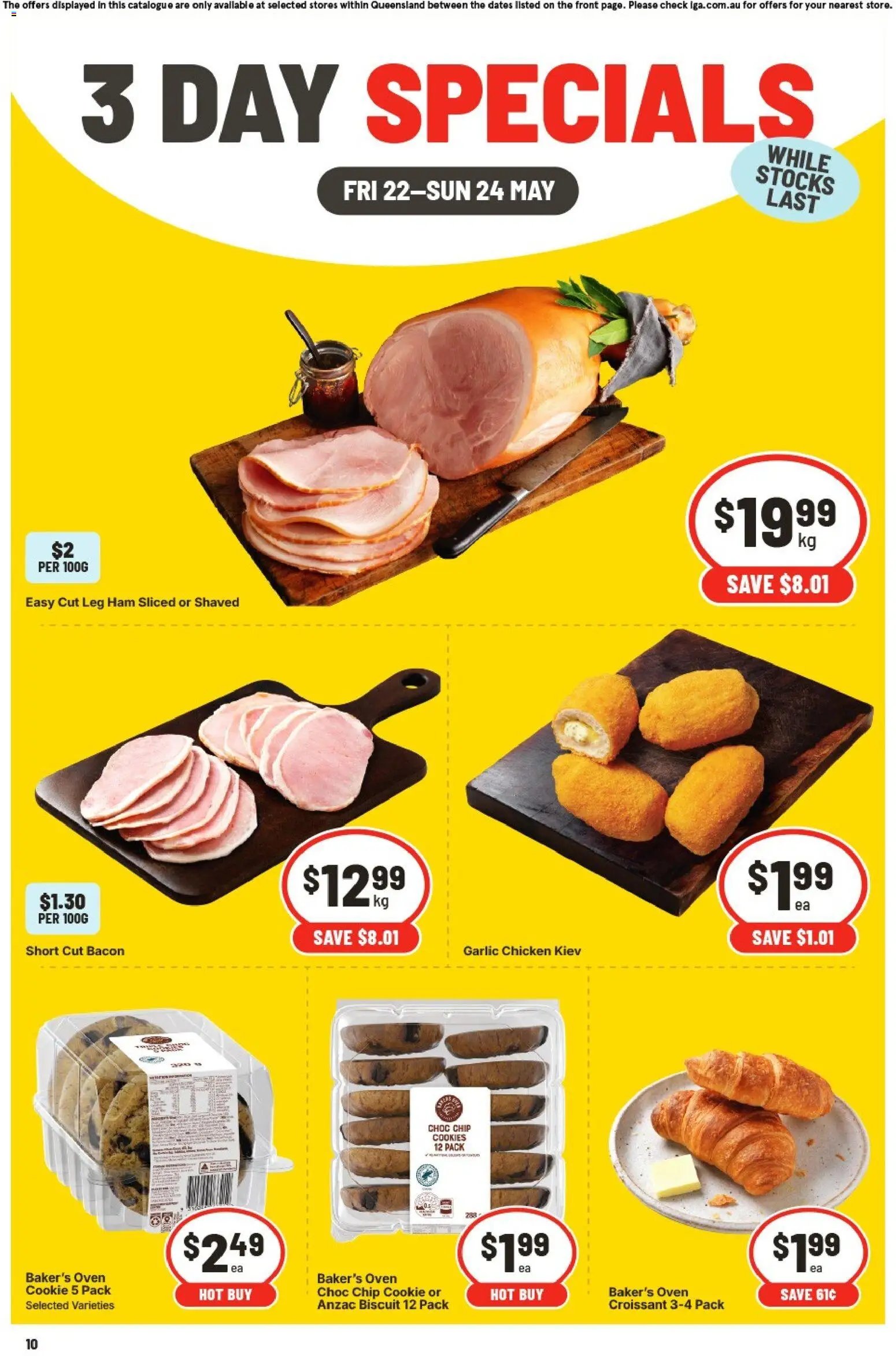 IGA 3 Day Specials - QLD (2026-05-22 - 2026-05-24) | 2