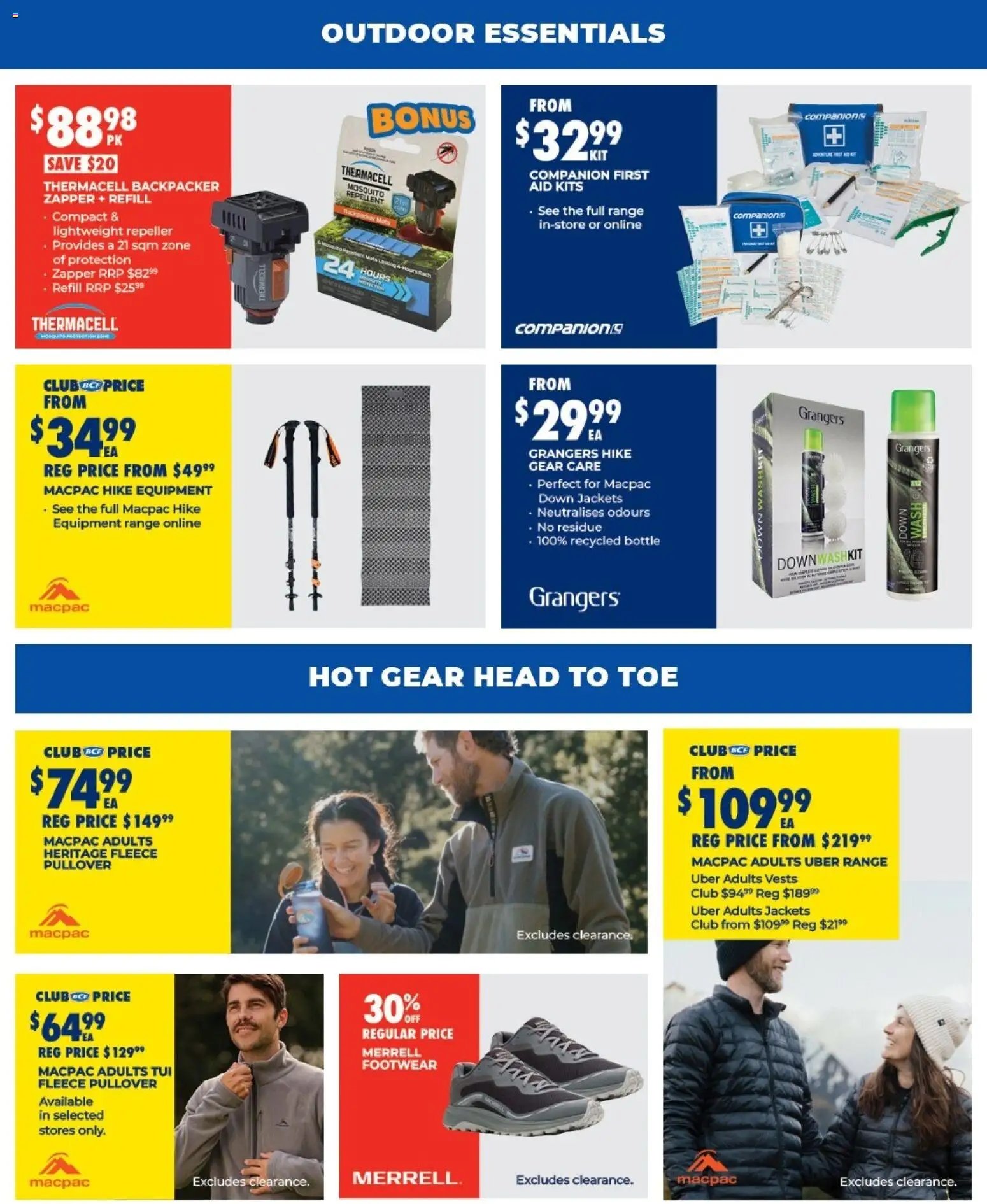 BCF catalogue