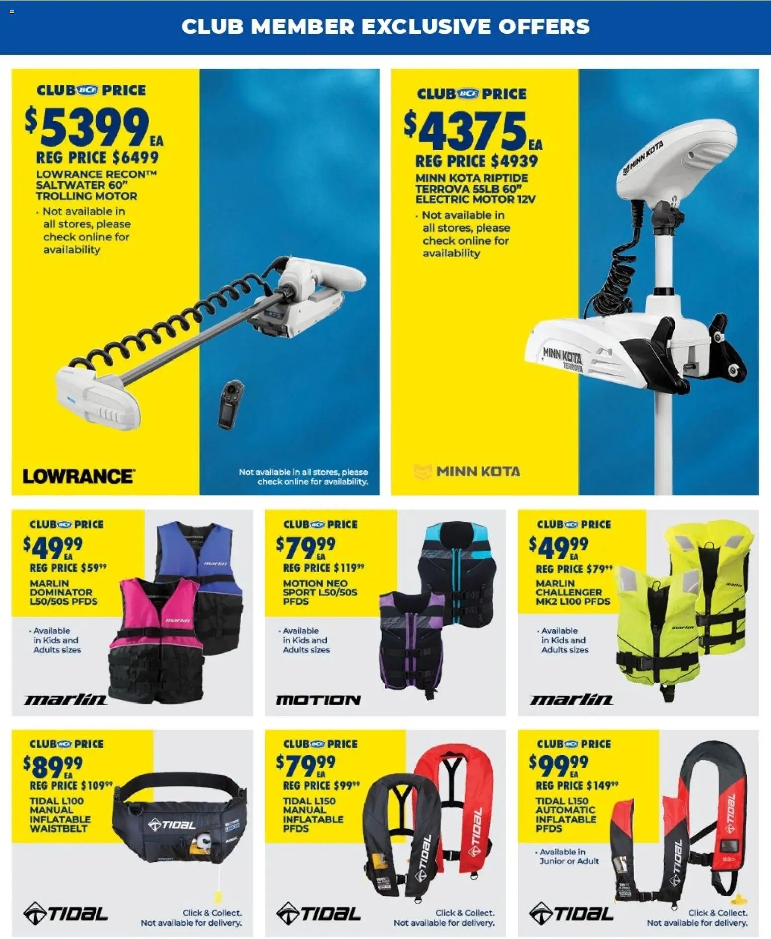 BCF catalogue