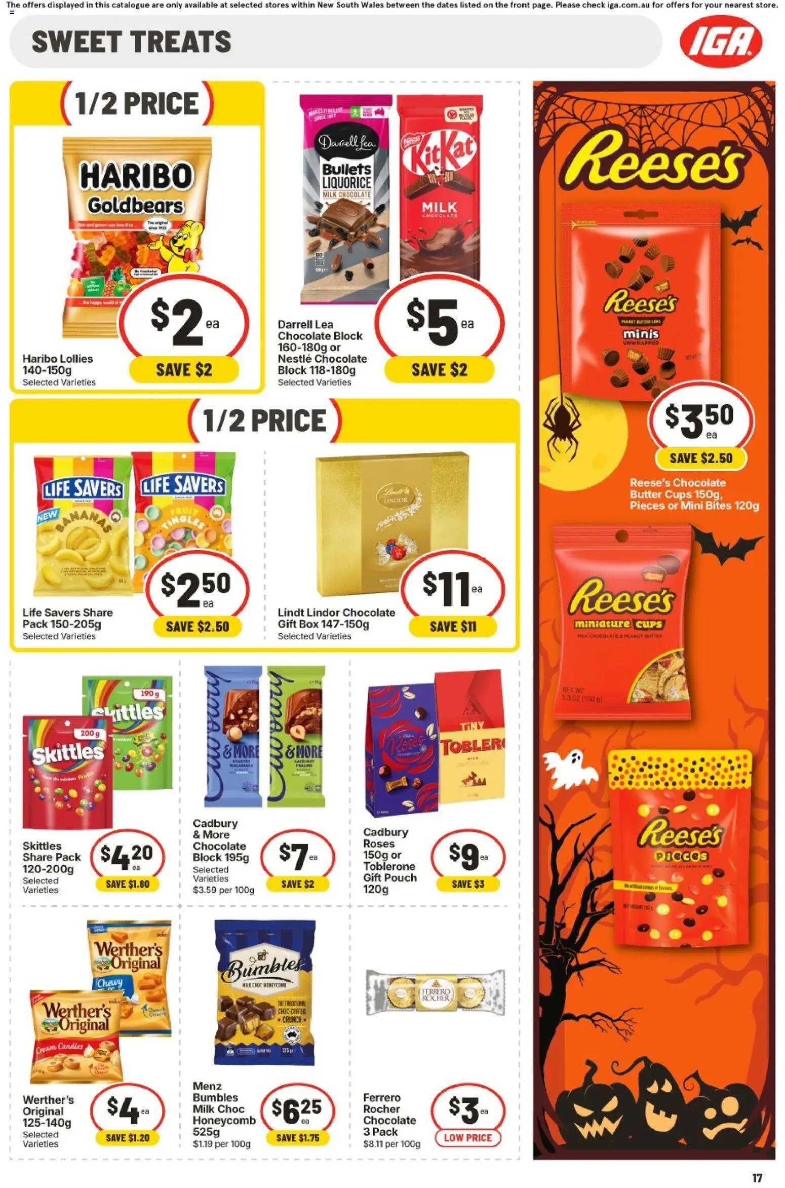 IGA catalogue NSW