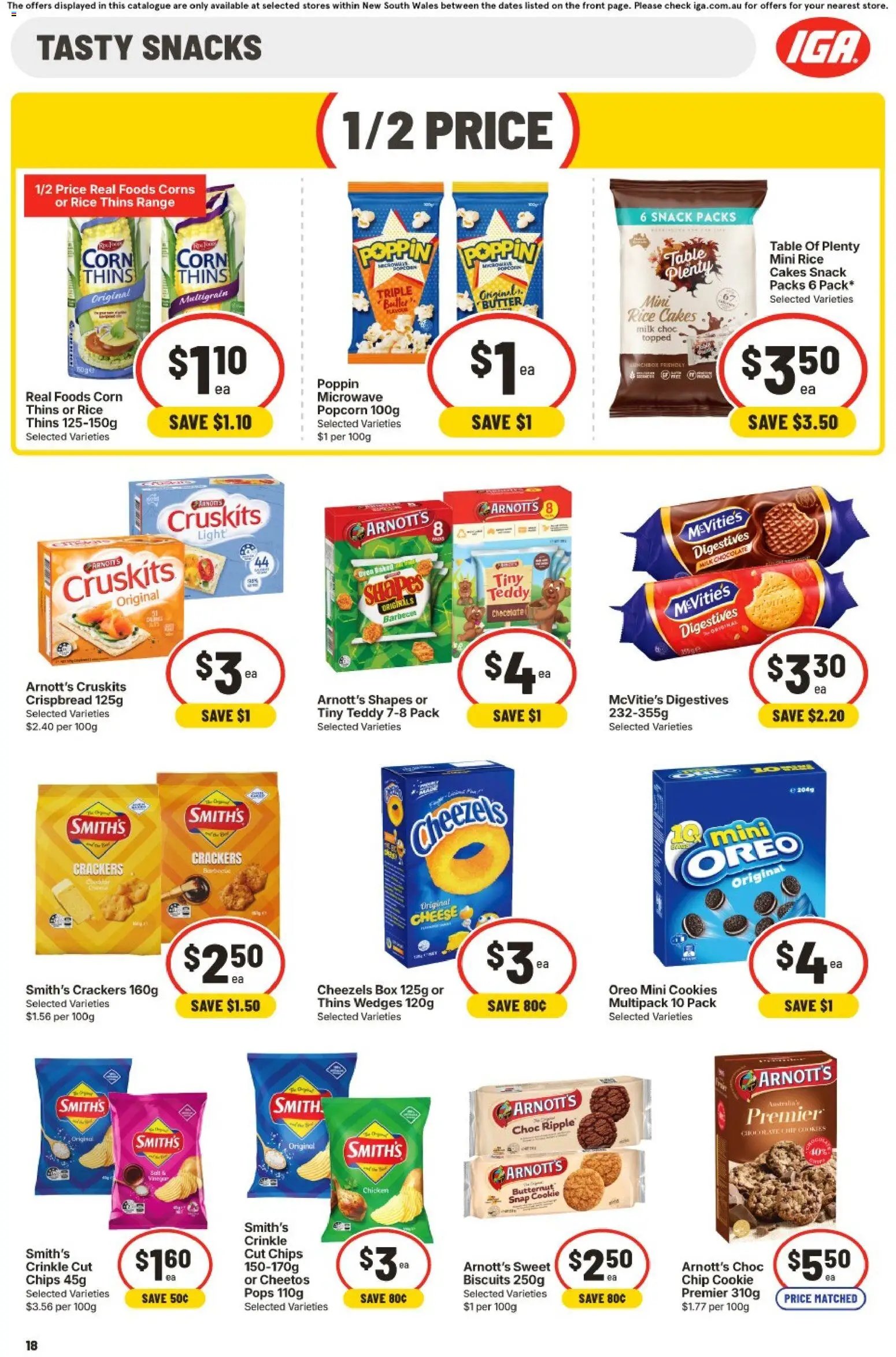 IGA catalogue NSW
