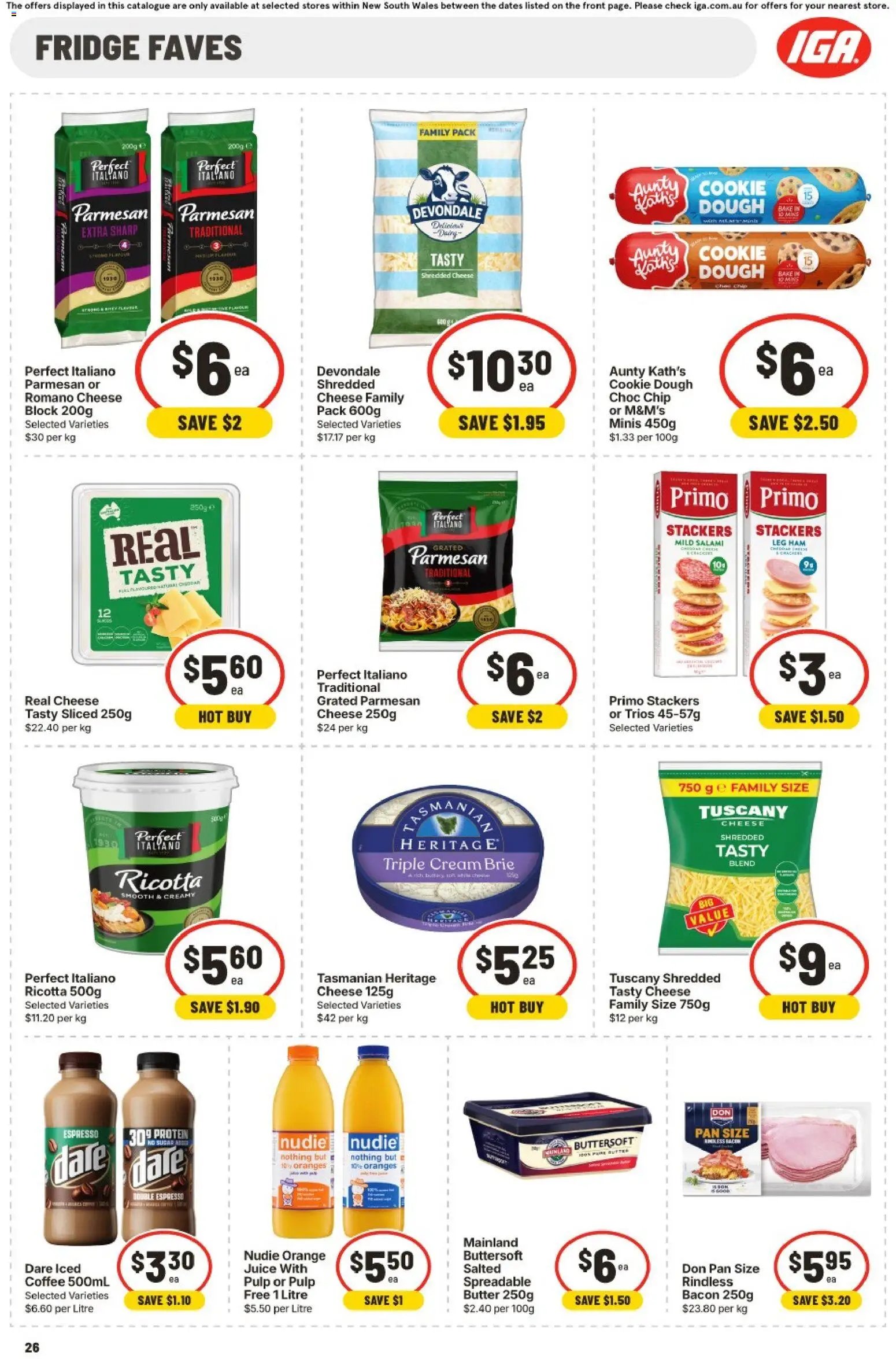 IGA catalogue NSW