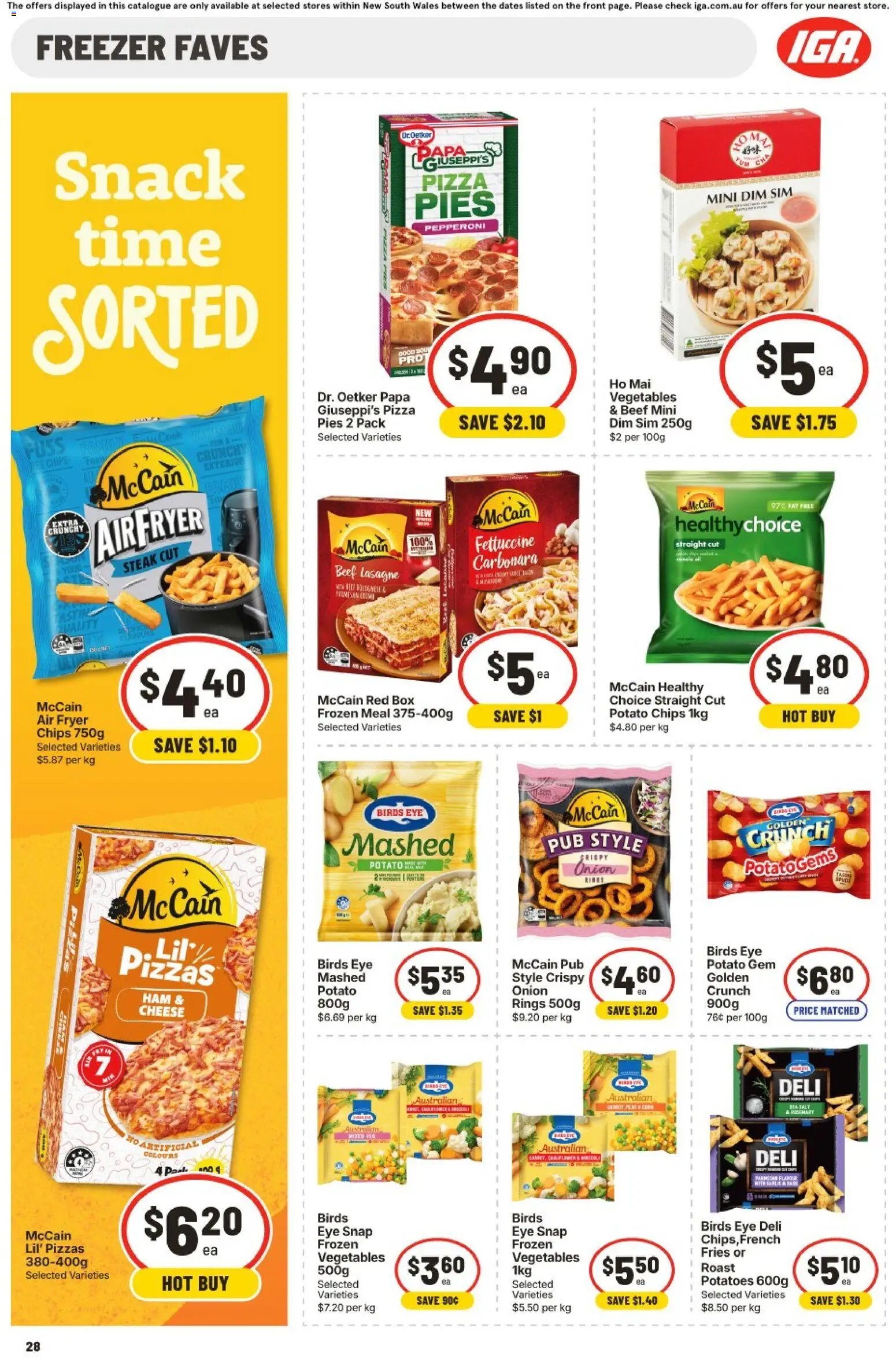 IGA catalogue NSW