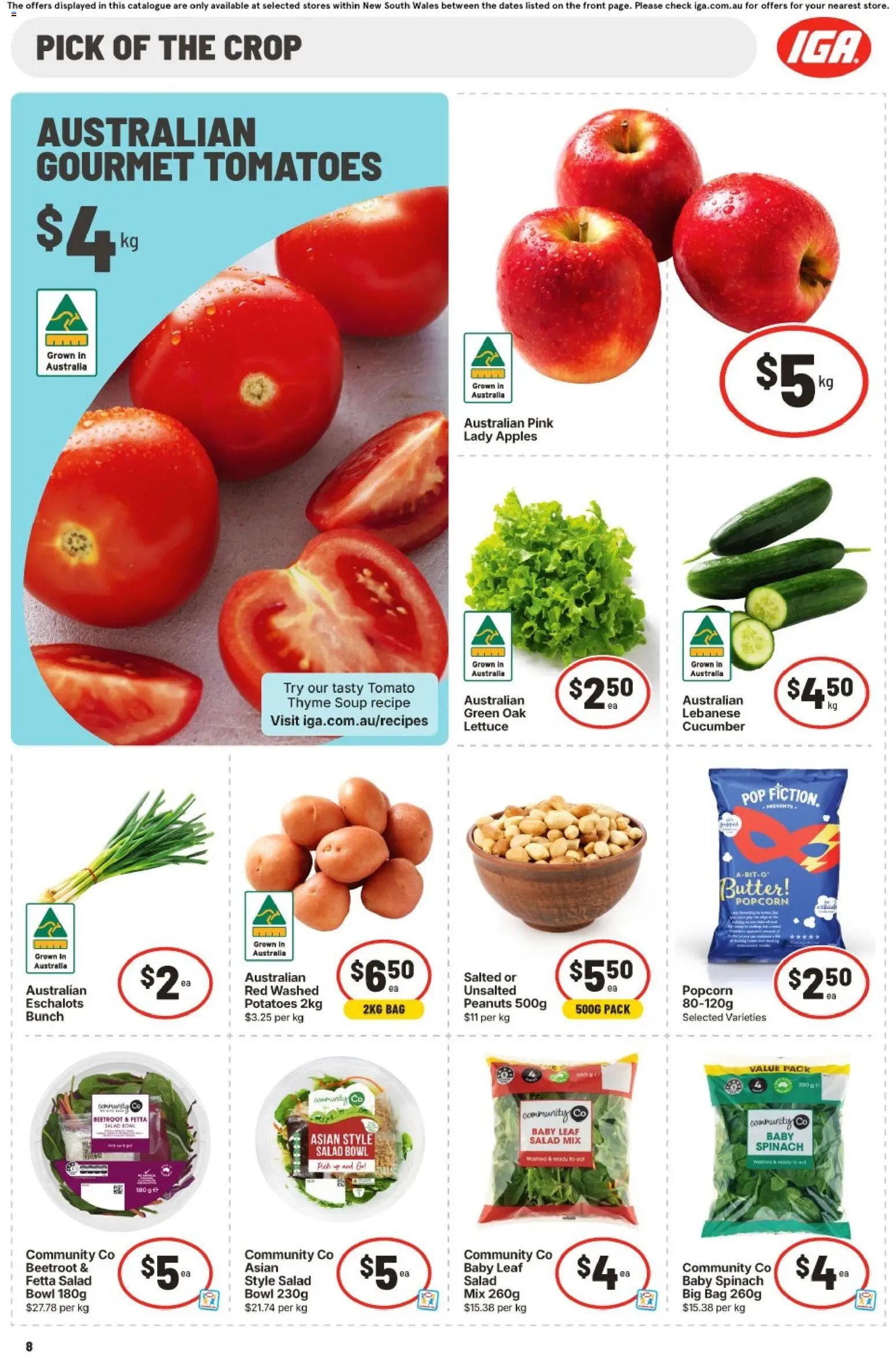IGA catalogue NSW