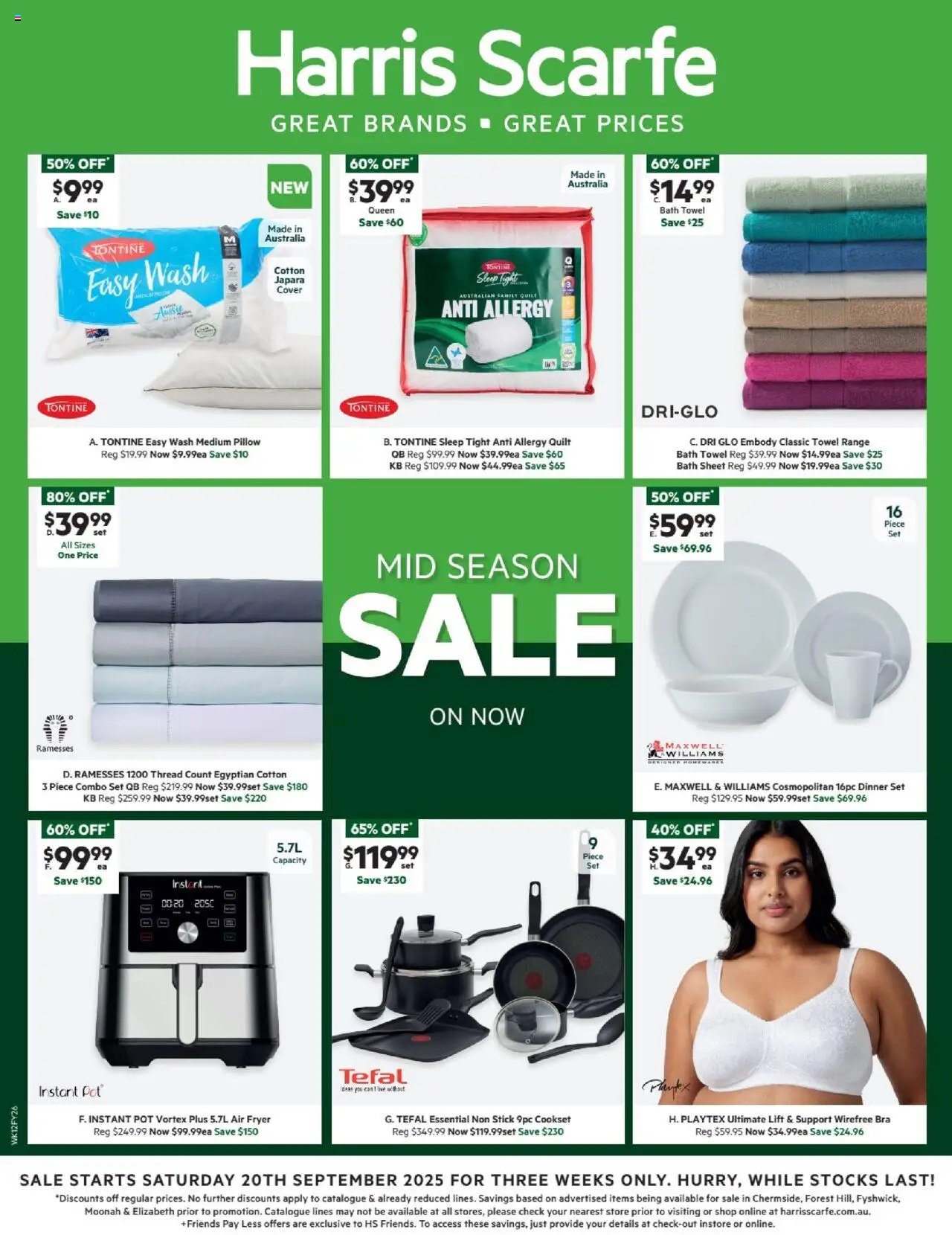 Harris Scarfe Catalogue (2025-09-19 - 2025-10-12) | 1