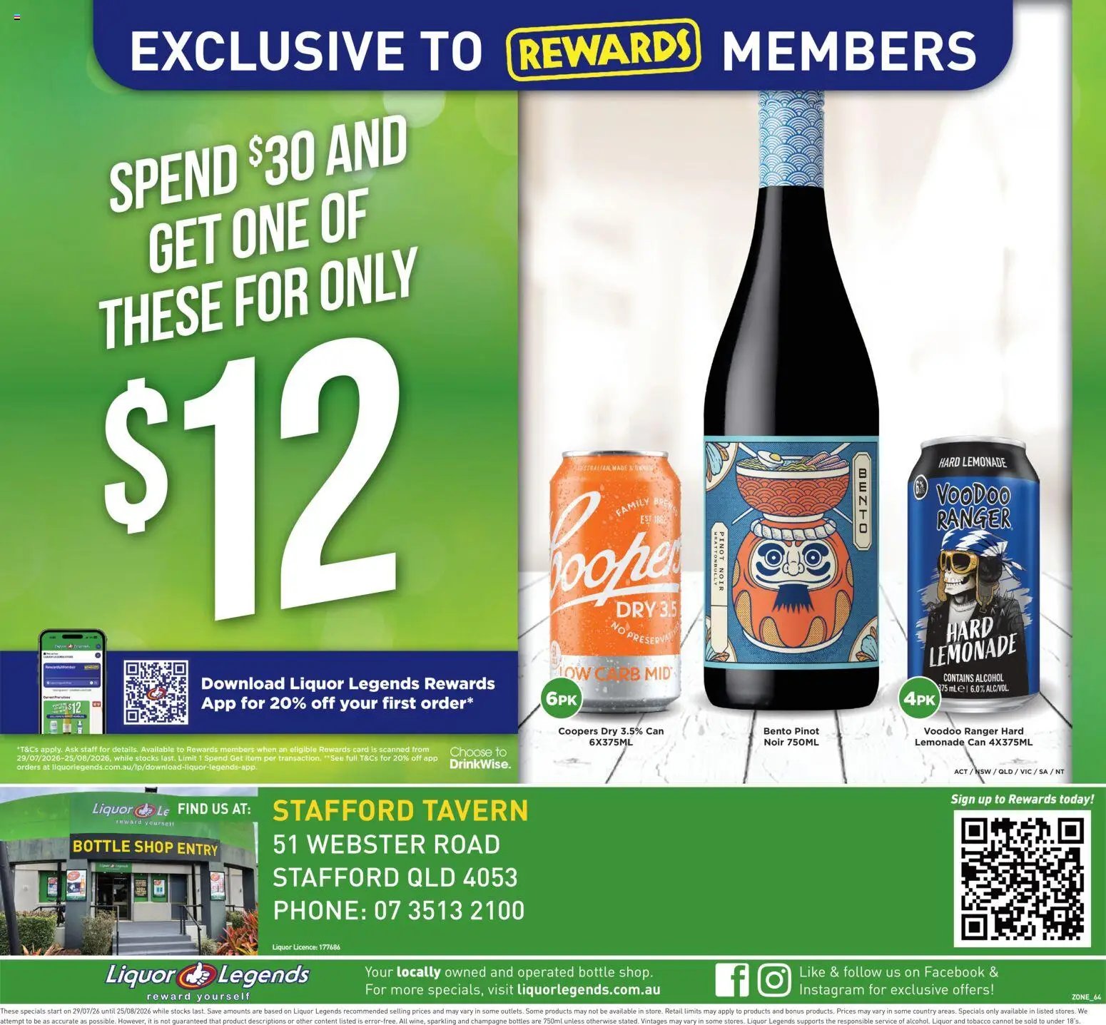 Liquor Legends catalogue Stafford