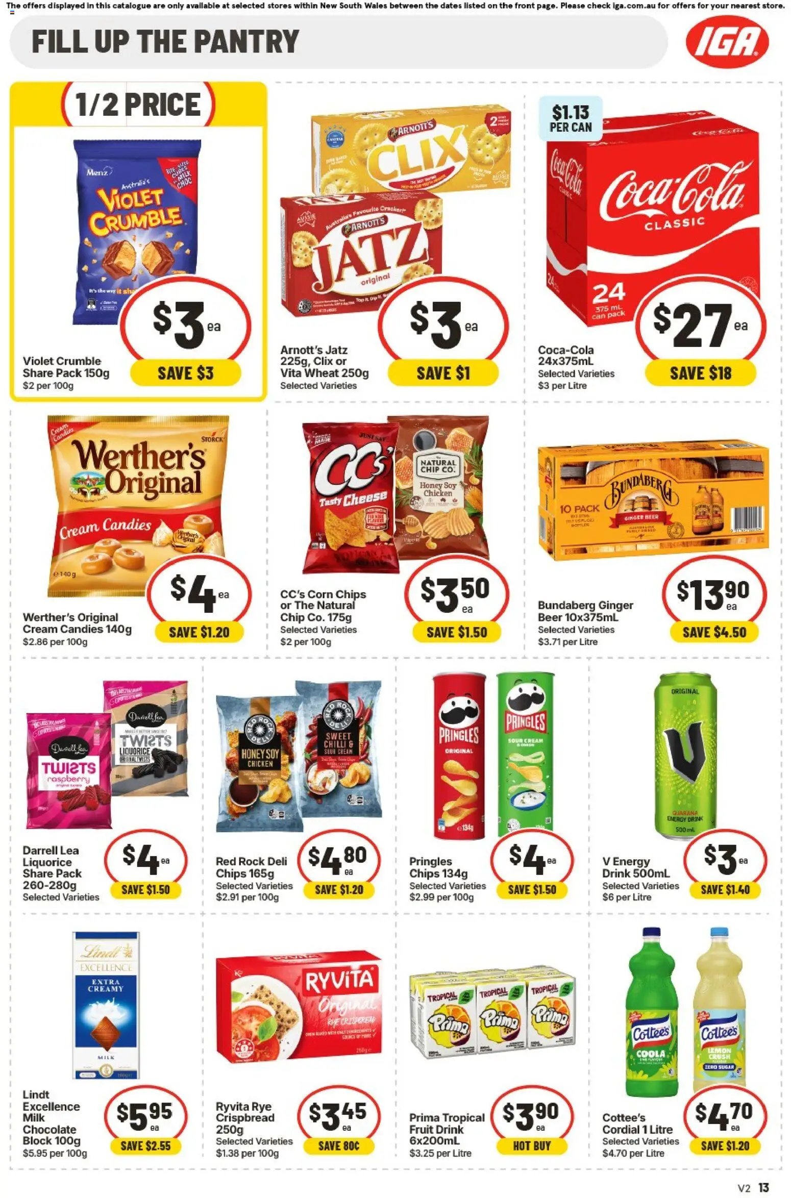 IGA catalogue NSW