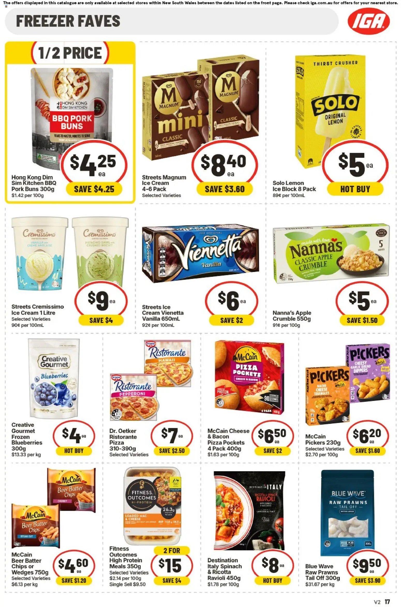 IGA catalogue NSW