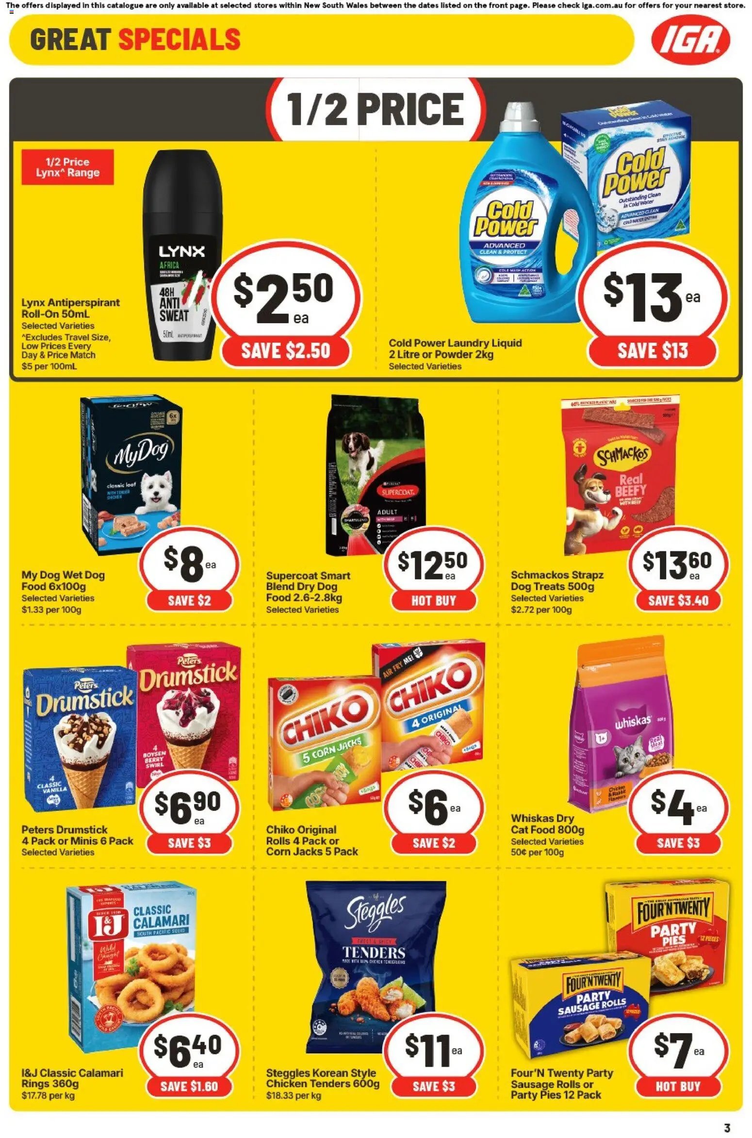 IGA catalogue NSW
