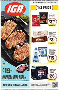 IGA catalogue NSW