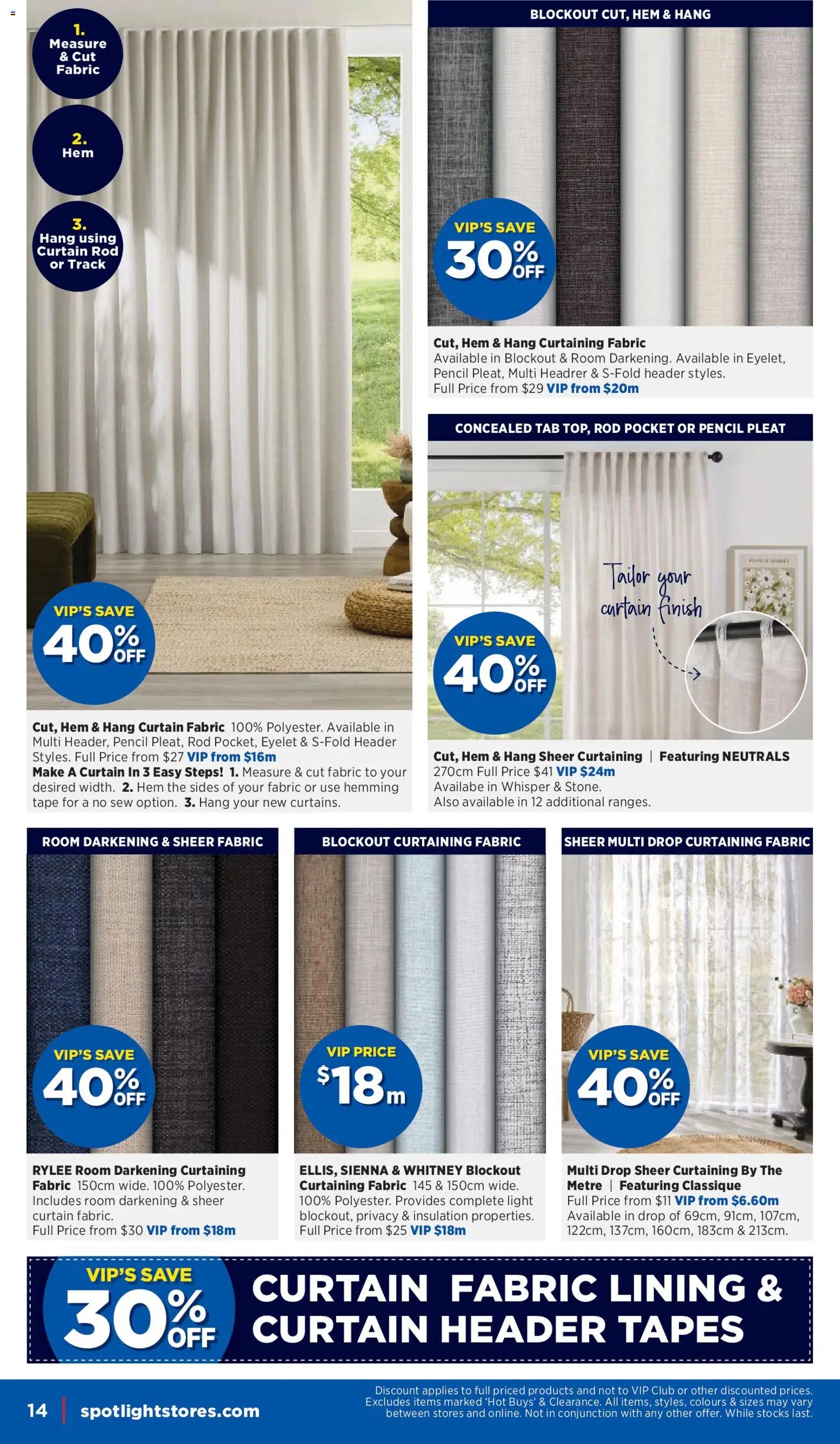 Spotlight catalogue