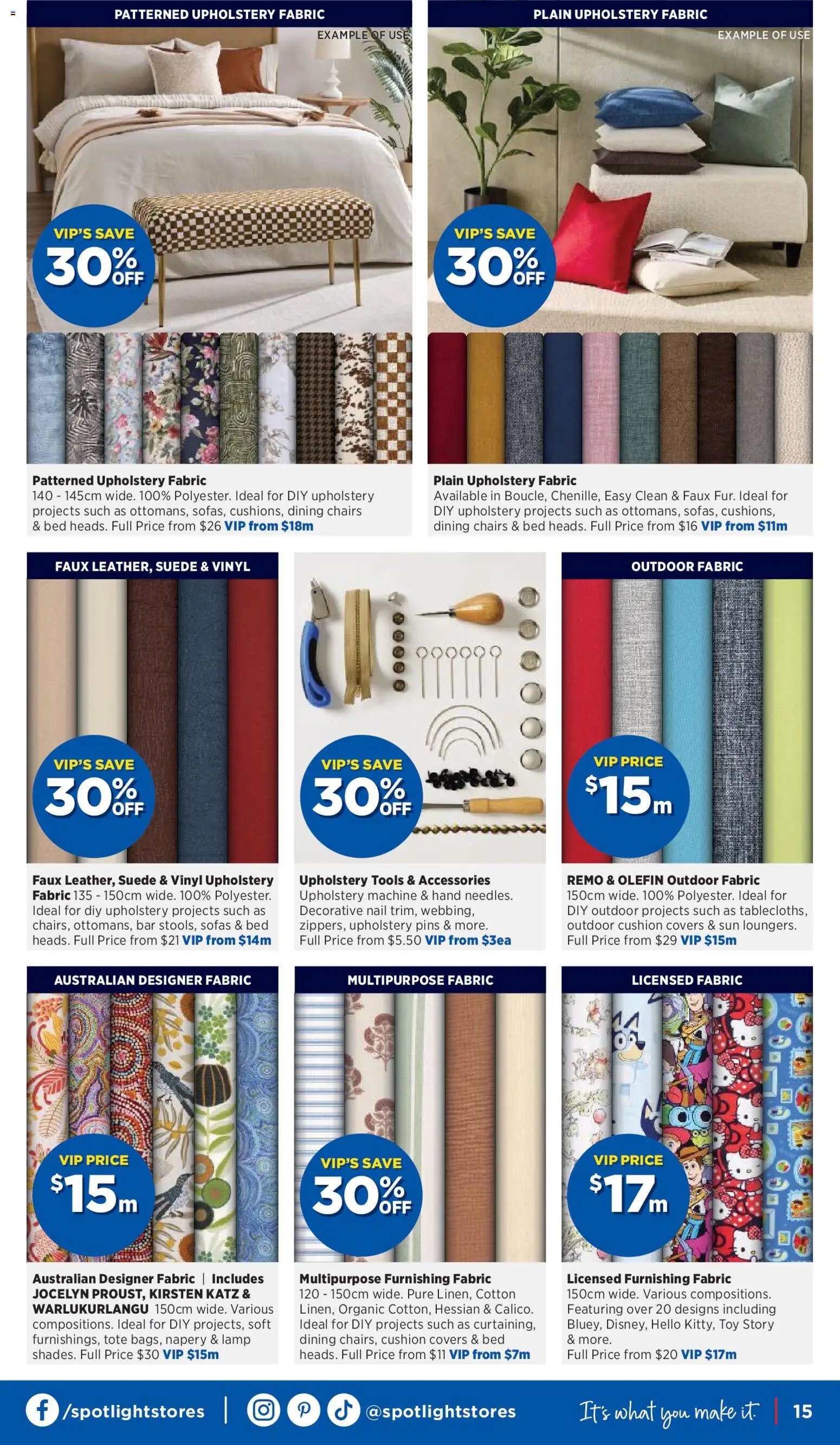 Spotlight catalogue