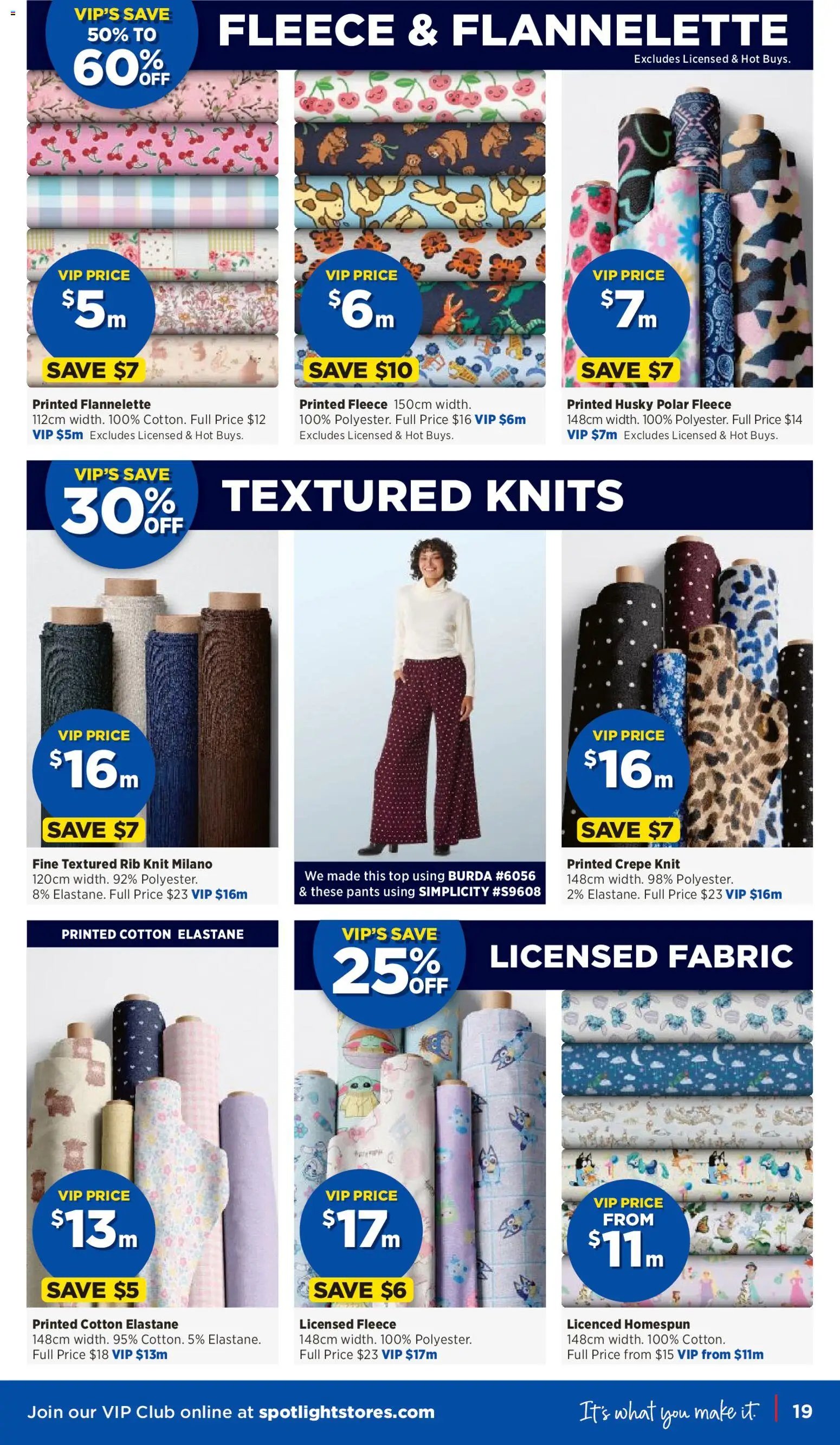Spotlight catalogue
