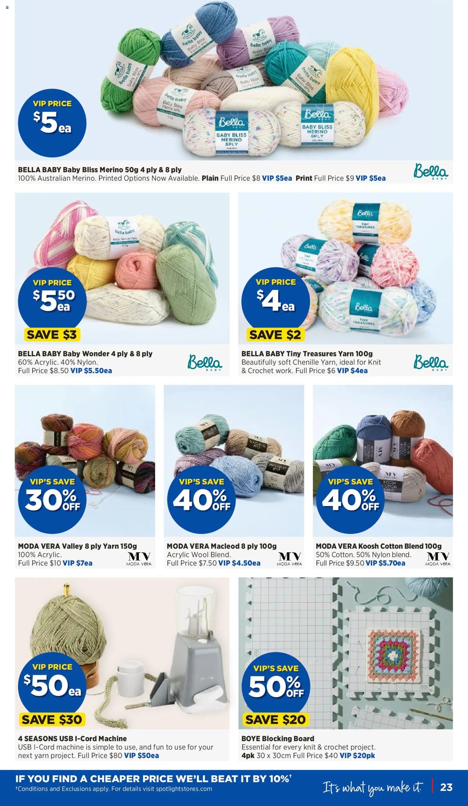 Spotlight catalogue
