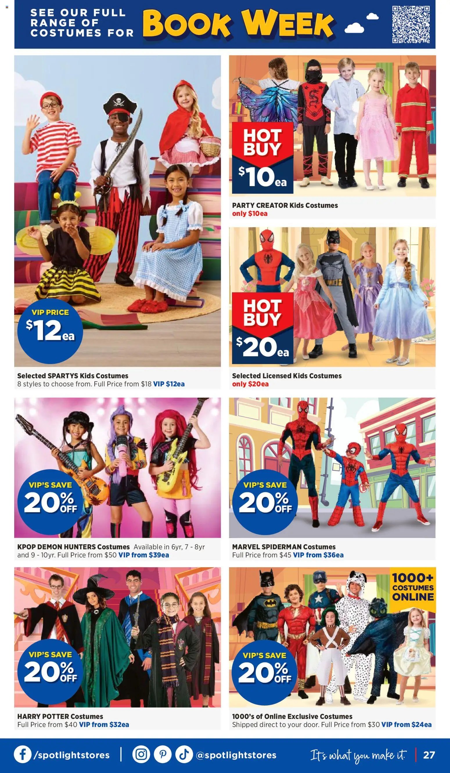 Spotlight catalogue