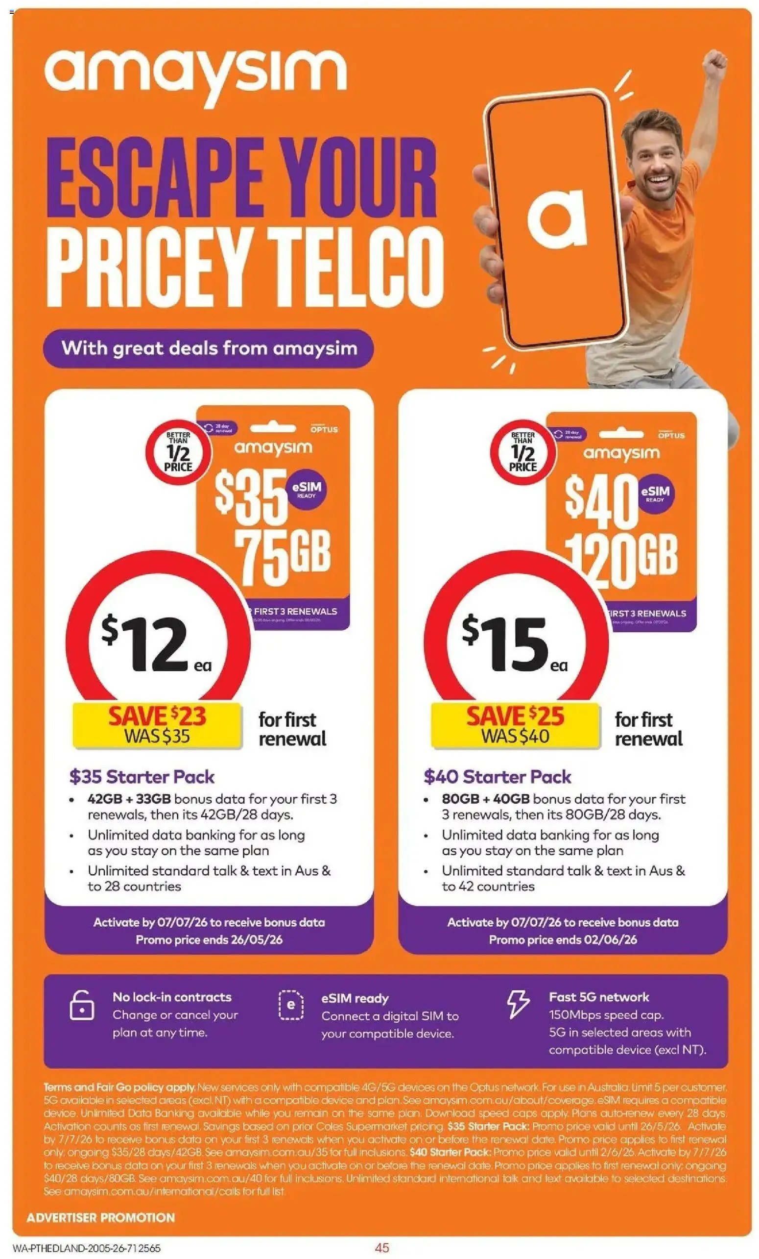 Coles Catalogue PT HEDLAND (2026-05-19 - 2026-05-26) | 45