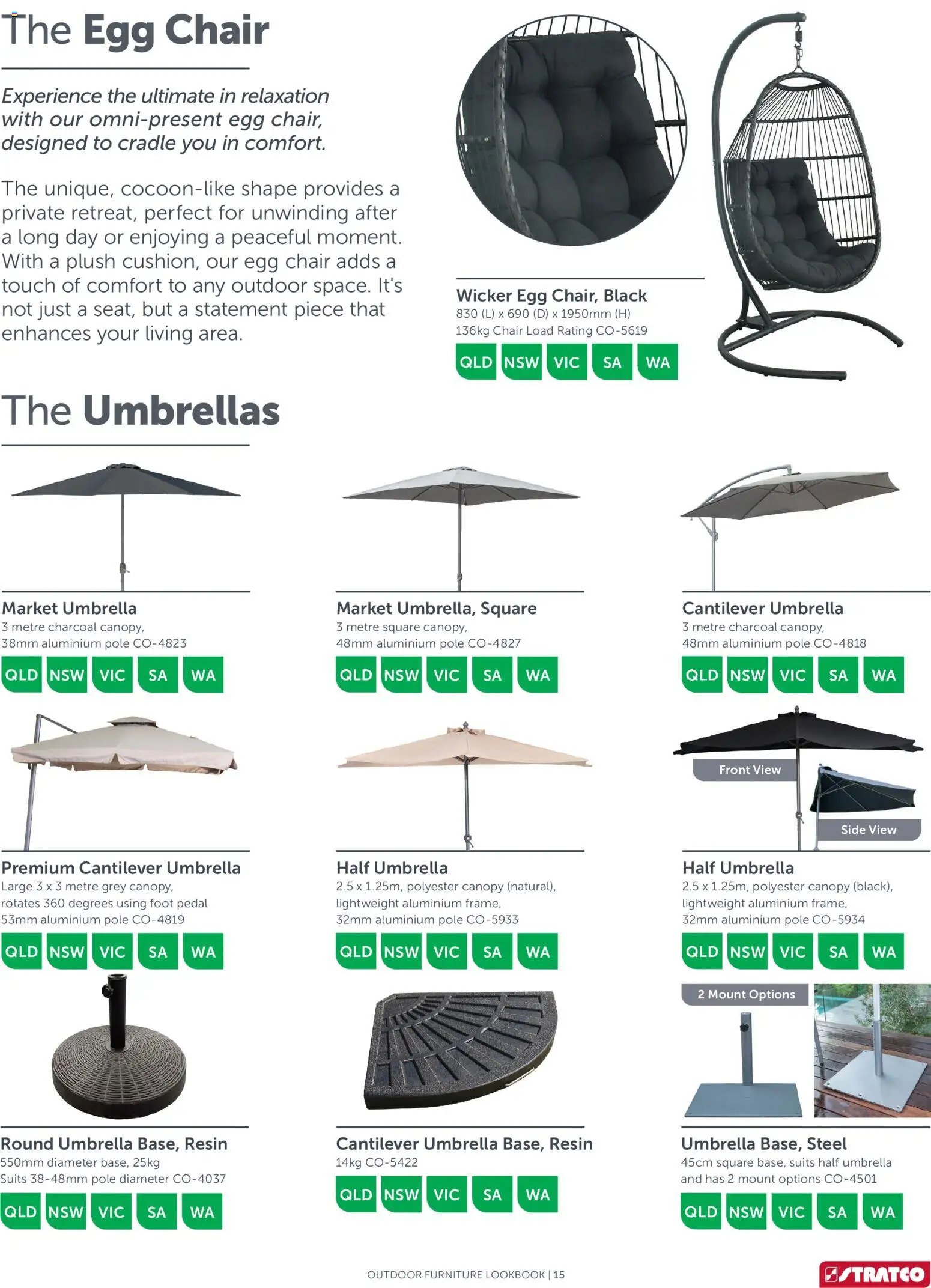 Stratco outdoor furniture (2026-05-15 - 2026-06-12) | 15