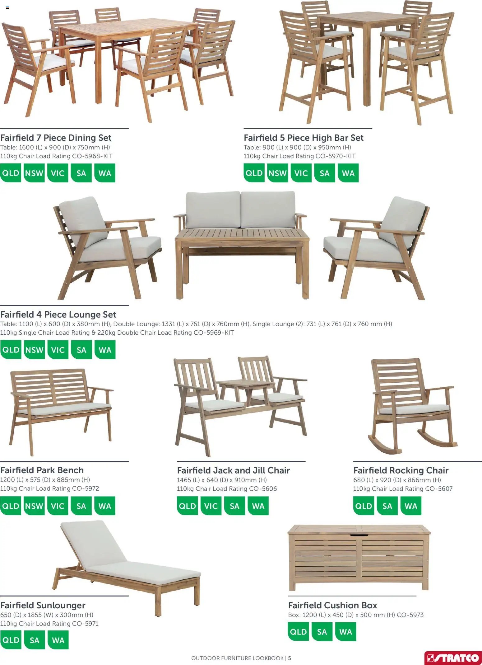 Stratco outdoor furniture (2026-05-15 - 2026-06-12) | 5