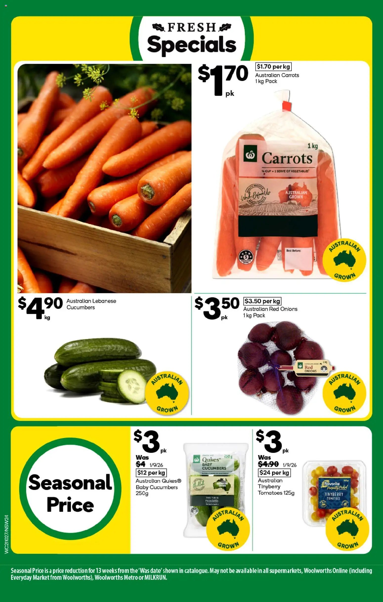 Woolworths catalogue
