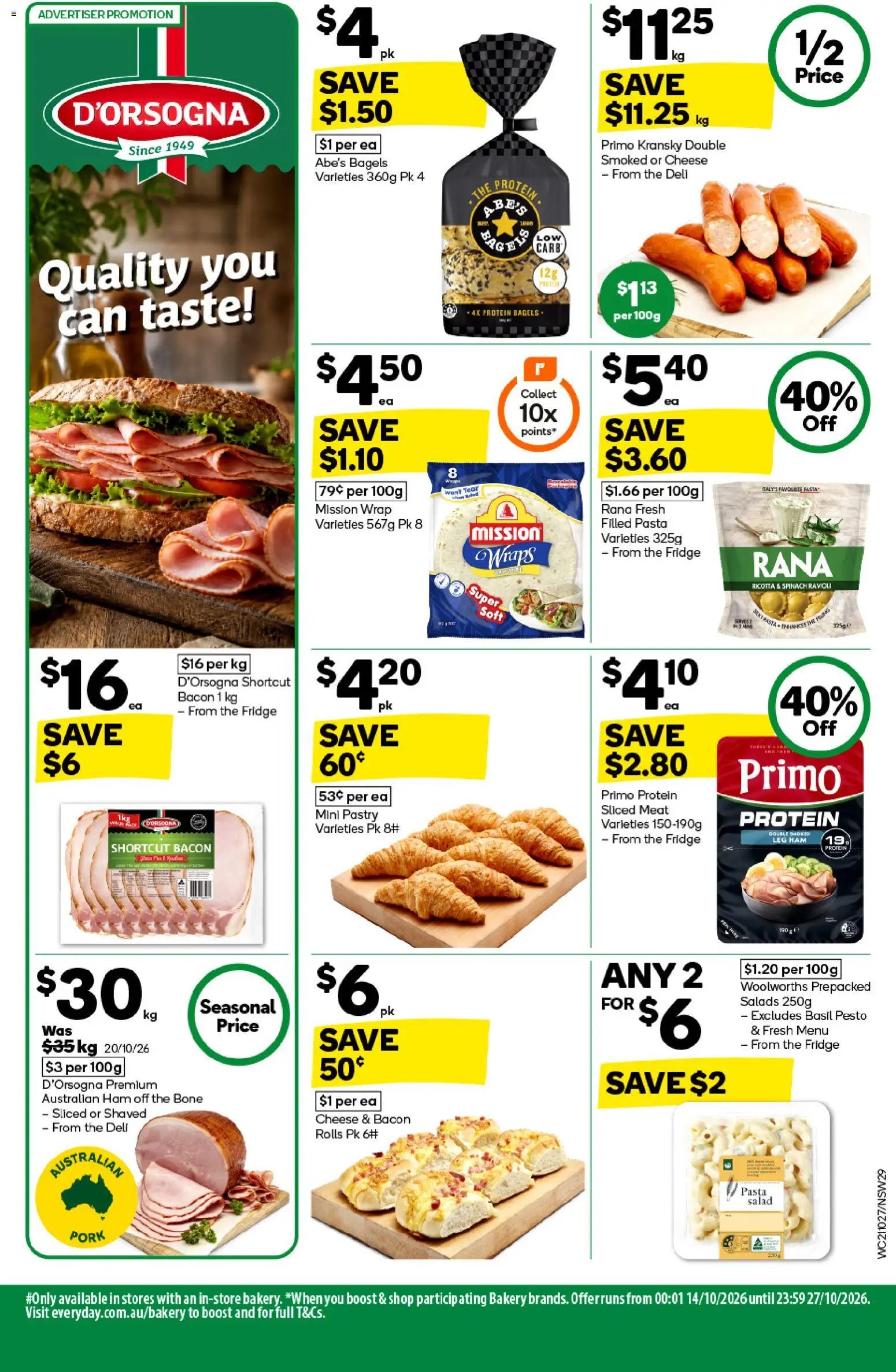 Woolworths catalogue