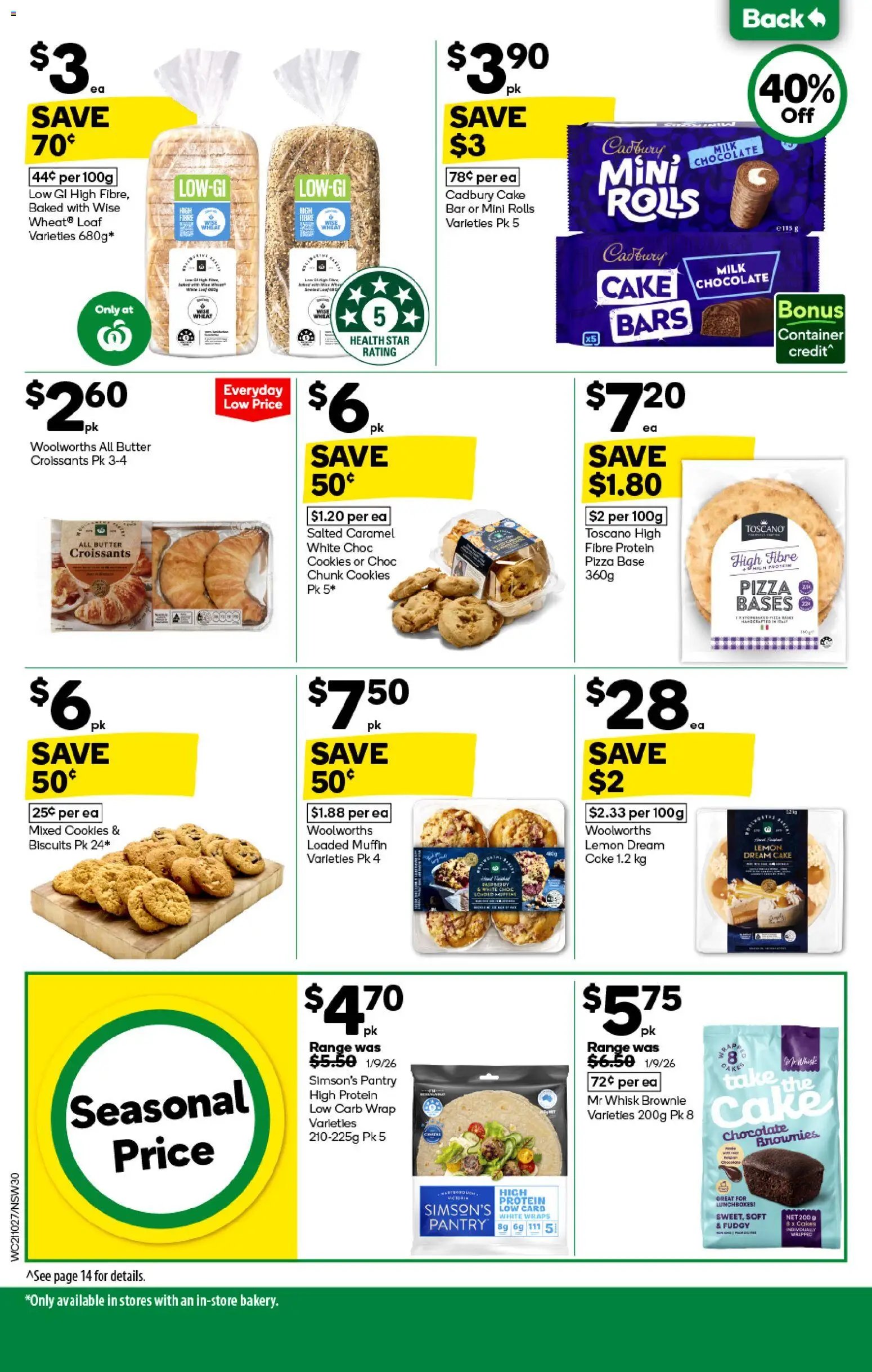 Woolworths catalogue