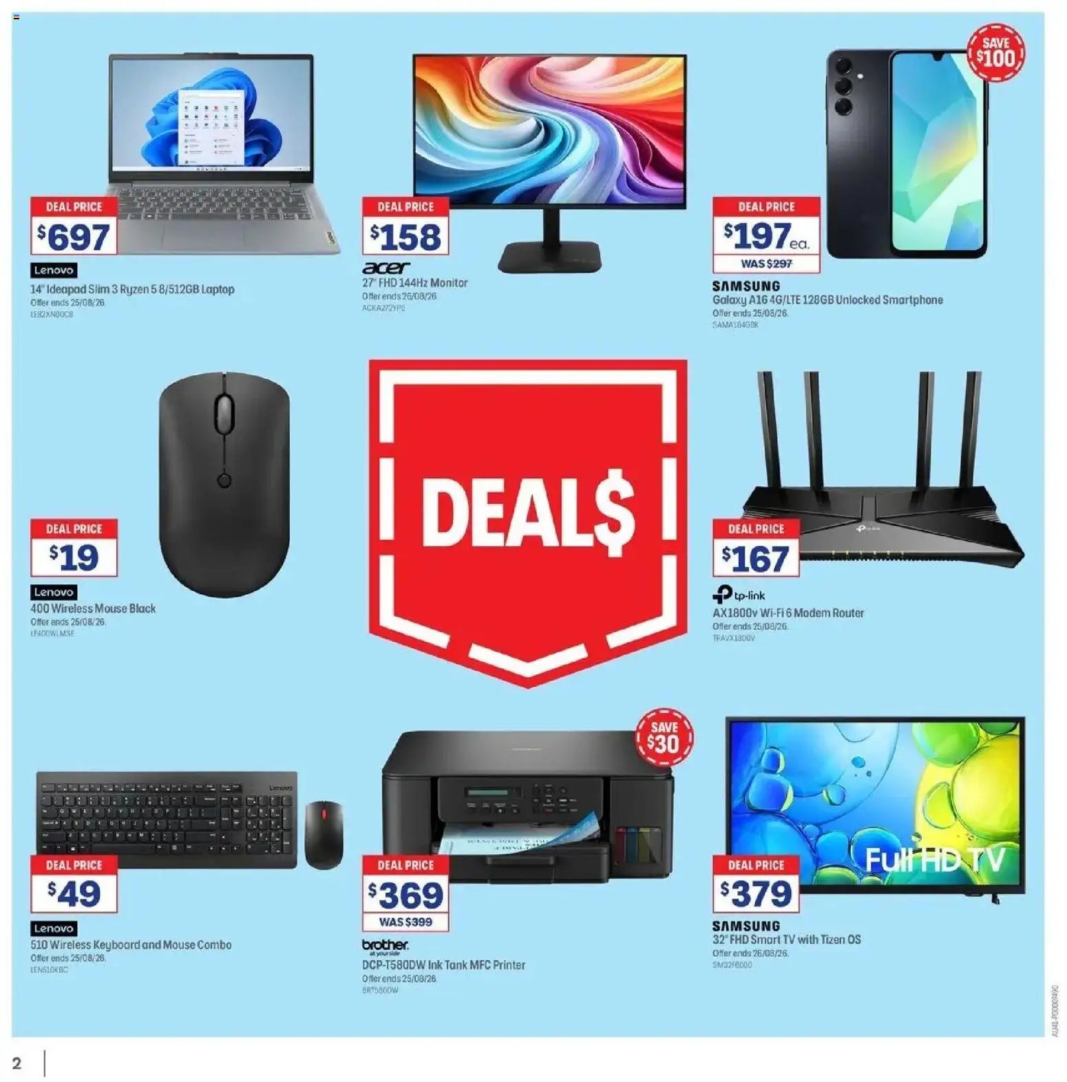 Officeworks - Beacon Deals 11/08