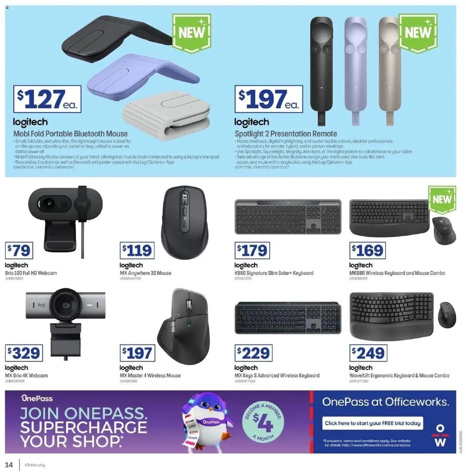 Officeworks - Beacon Deals 11/08