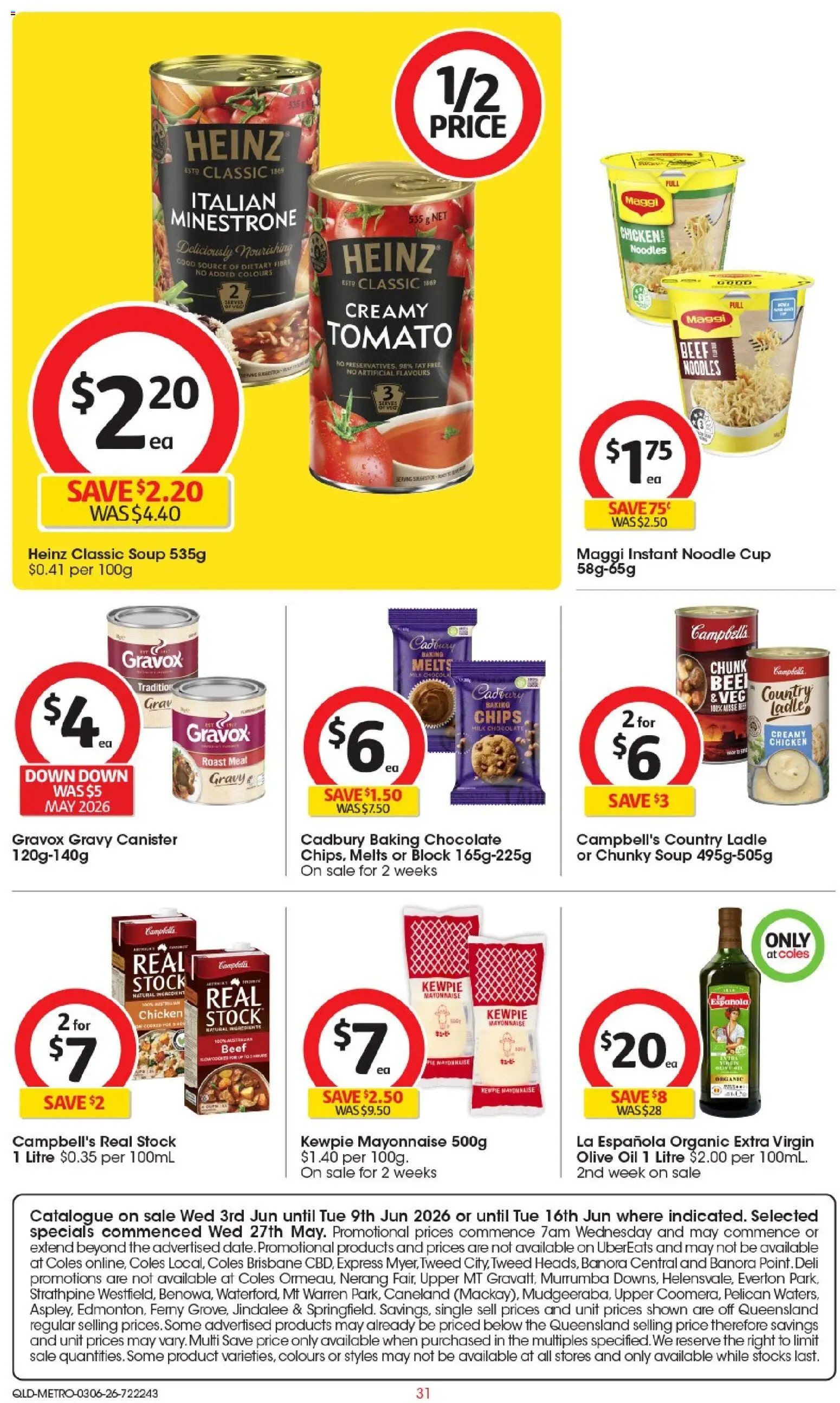 Coles catalogue QLD