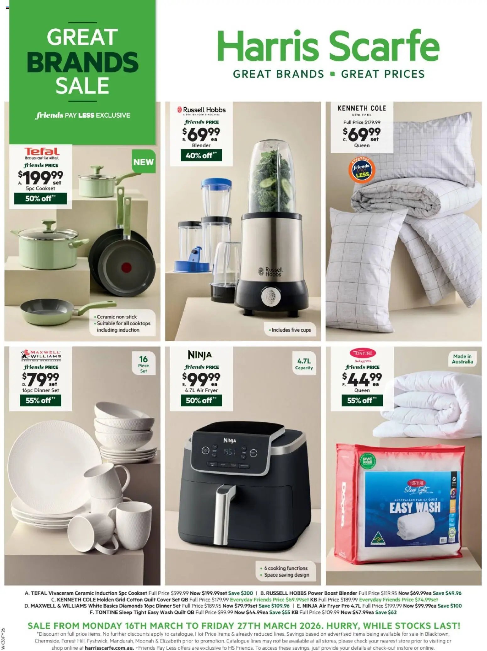 Harris Scarfe catalogue (2026-03-16 - 2026-03-27) | 1