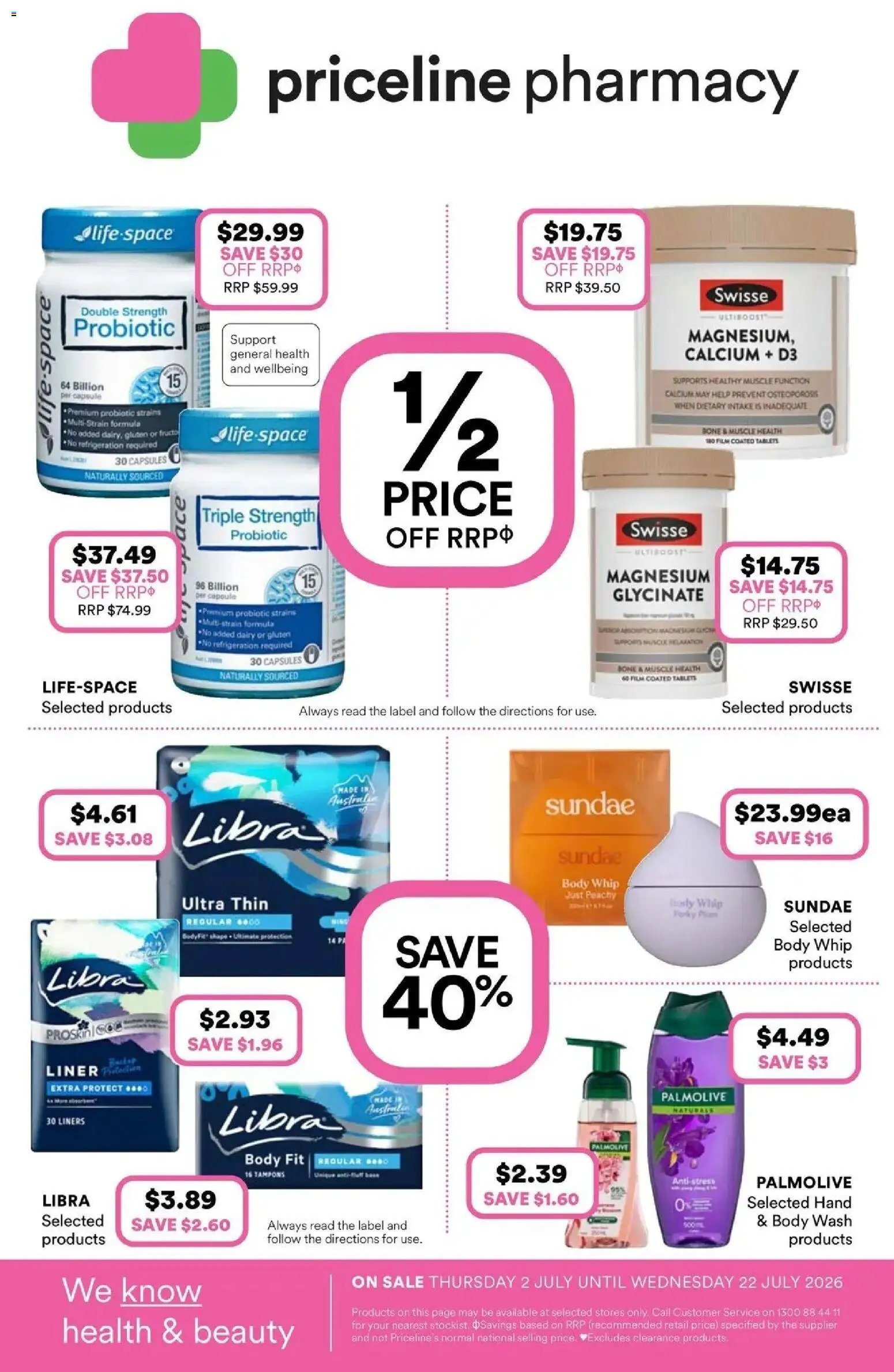 Priceline Pharmacy catalogue Green Valley