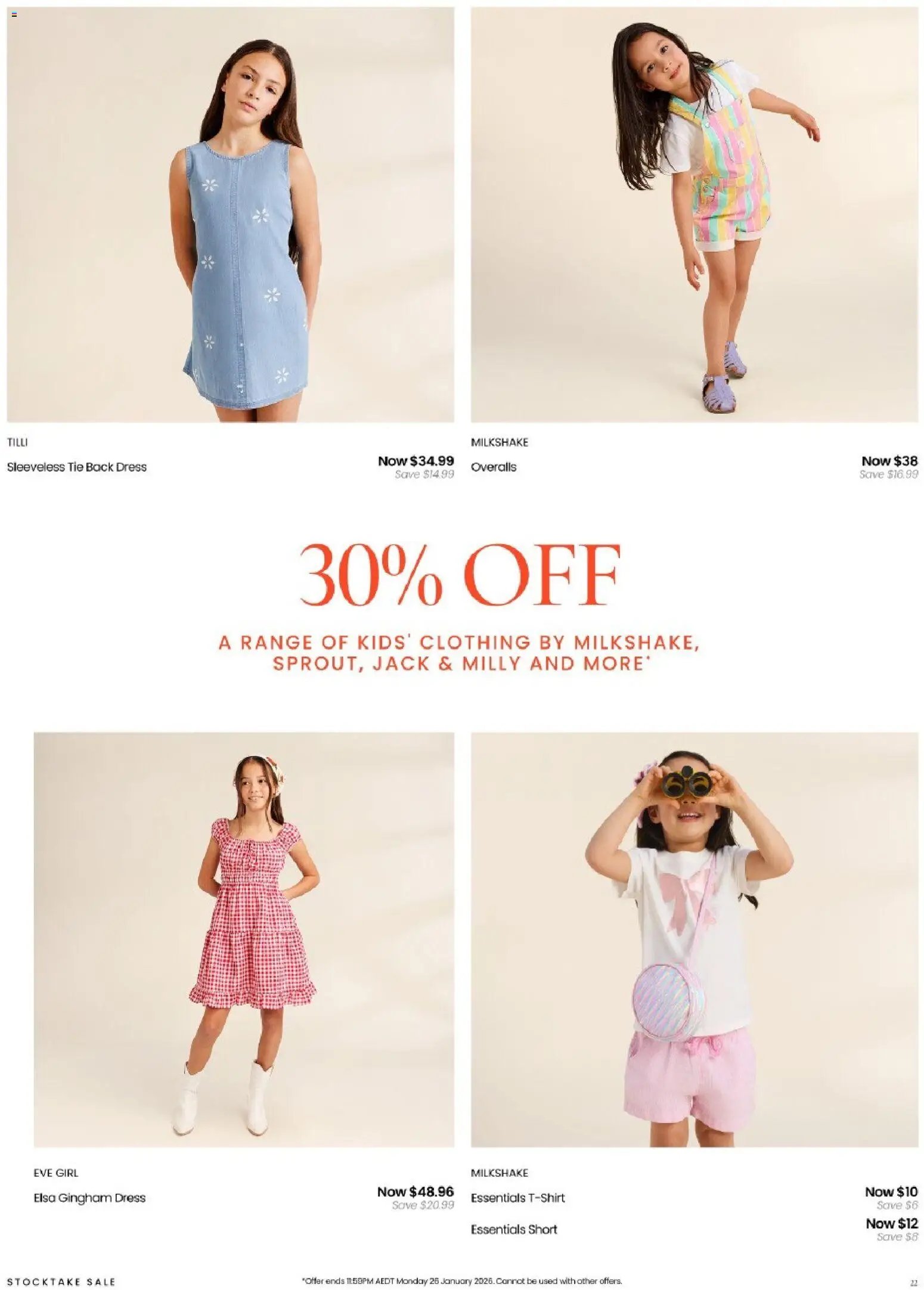 Myer - Stocktake Sale (2026-01-05 - 2026-01-26) | 22