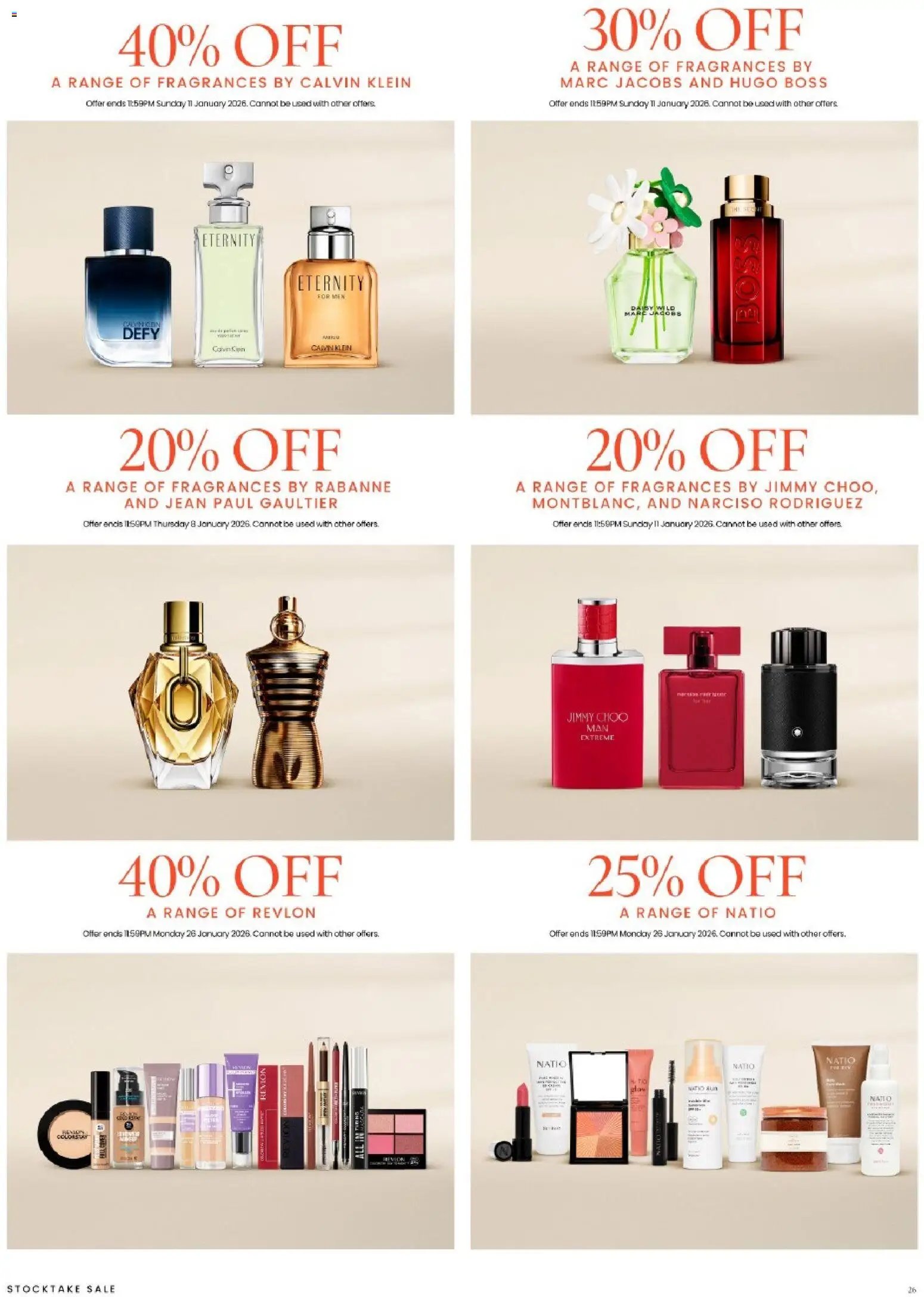 Myer - Stocktake Sale (2026-01-05 - 2026-01-26) | 26