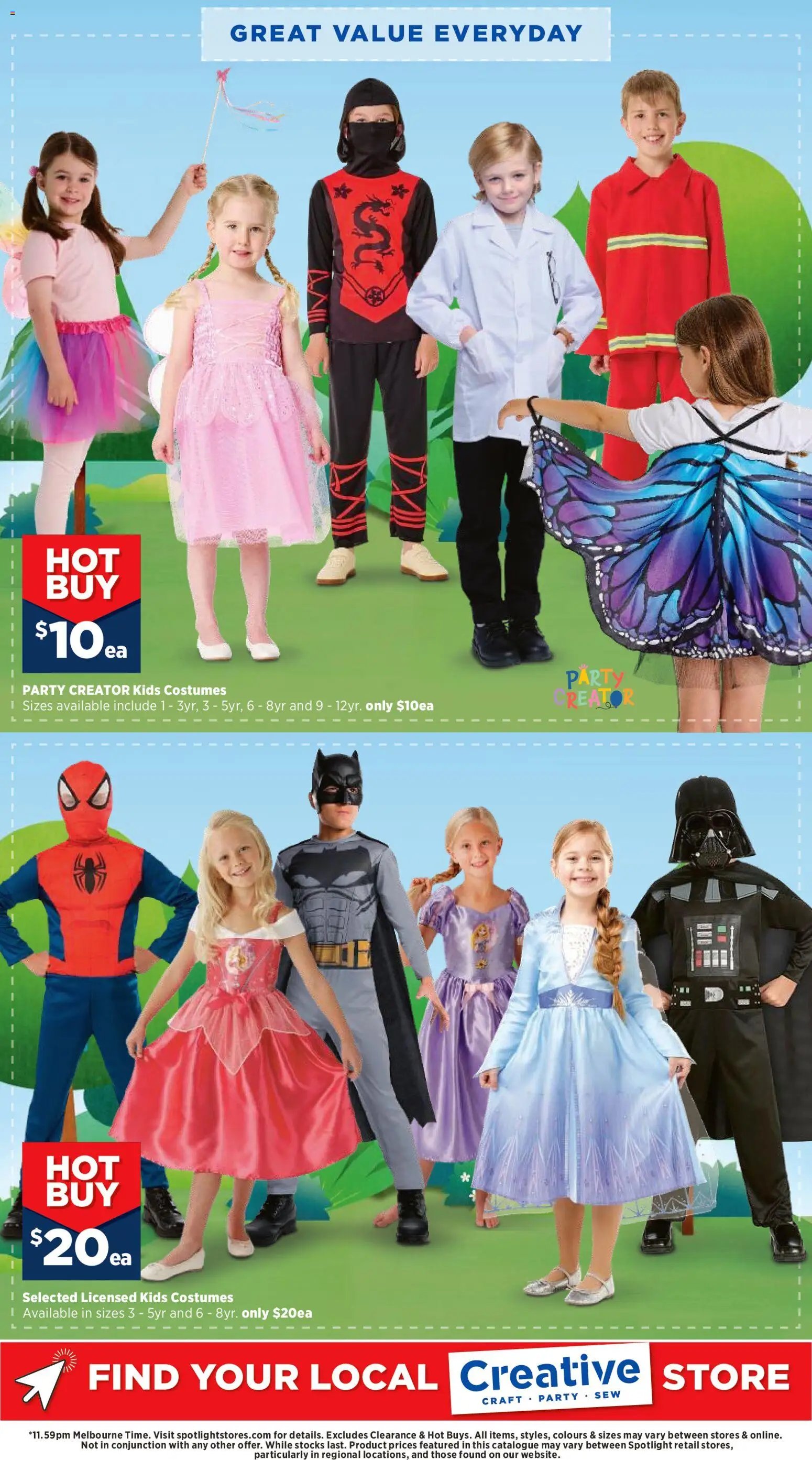 Spotlight catalogue