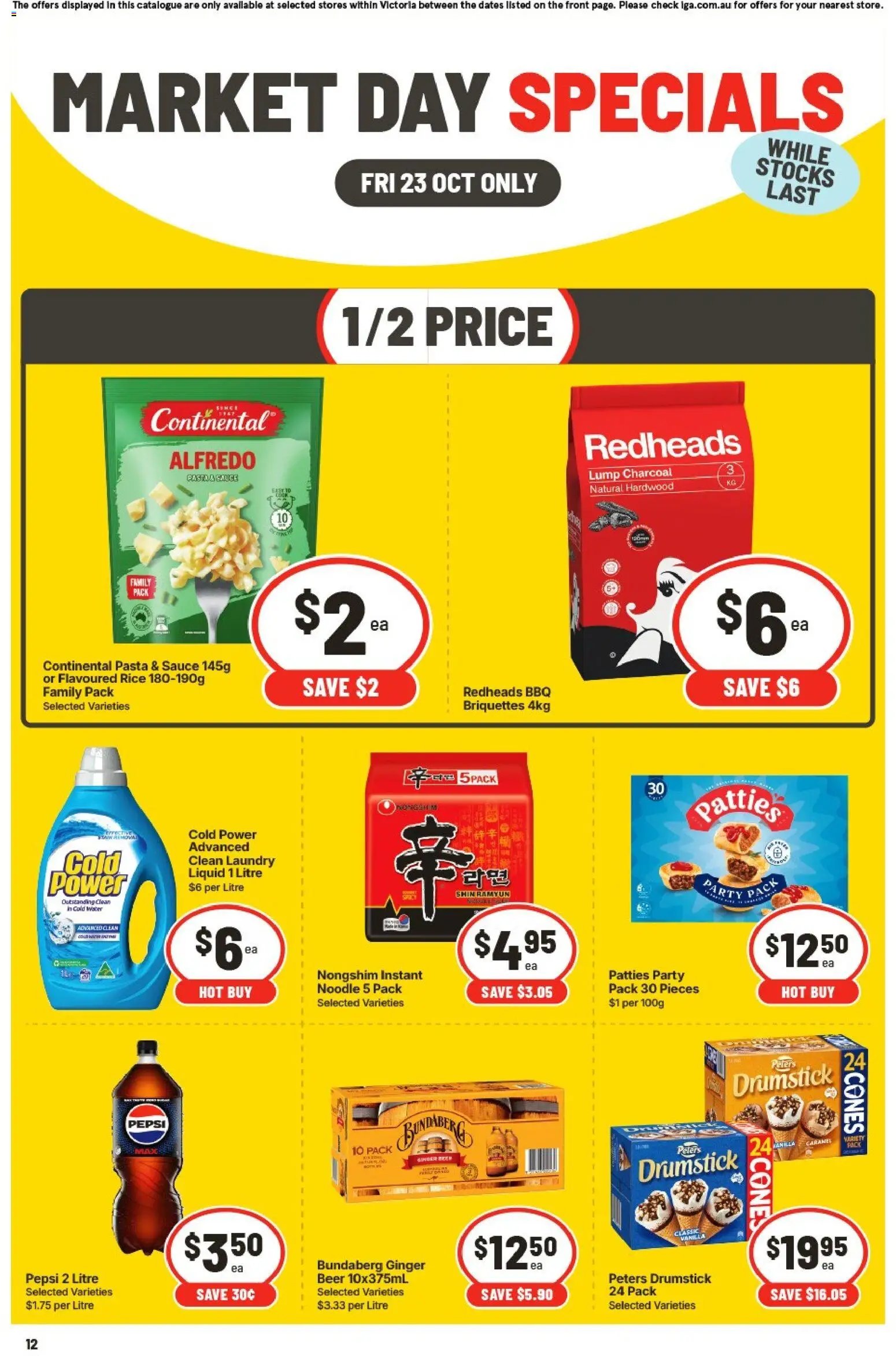 IGA Market Day Specials VIC