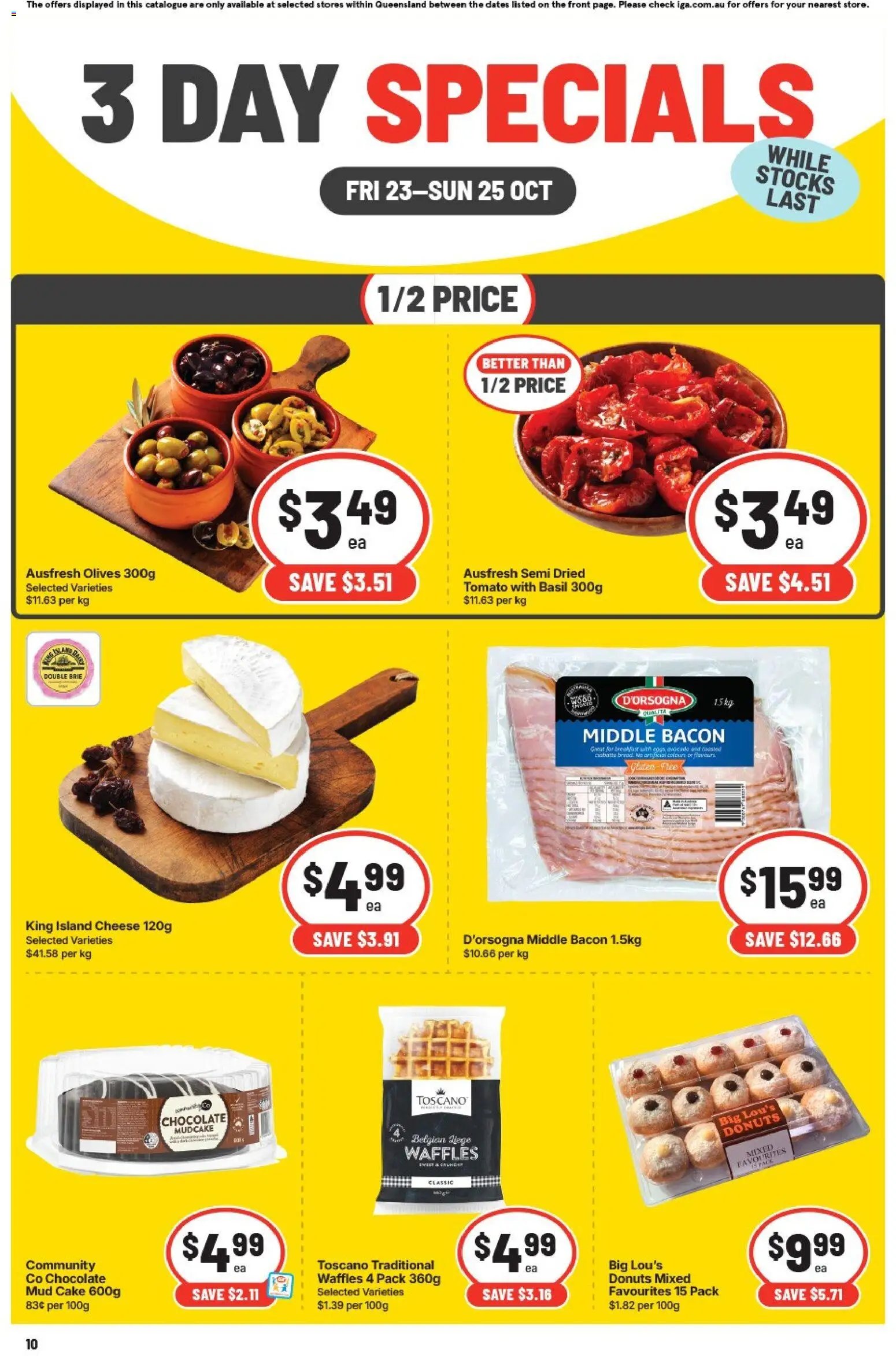 IGA QLD 3 Day Specials