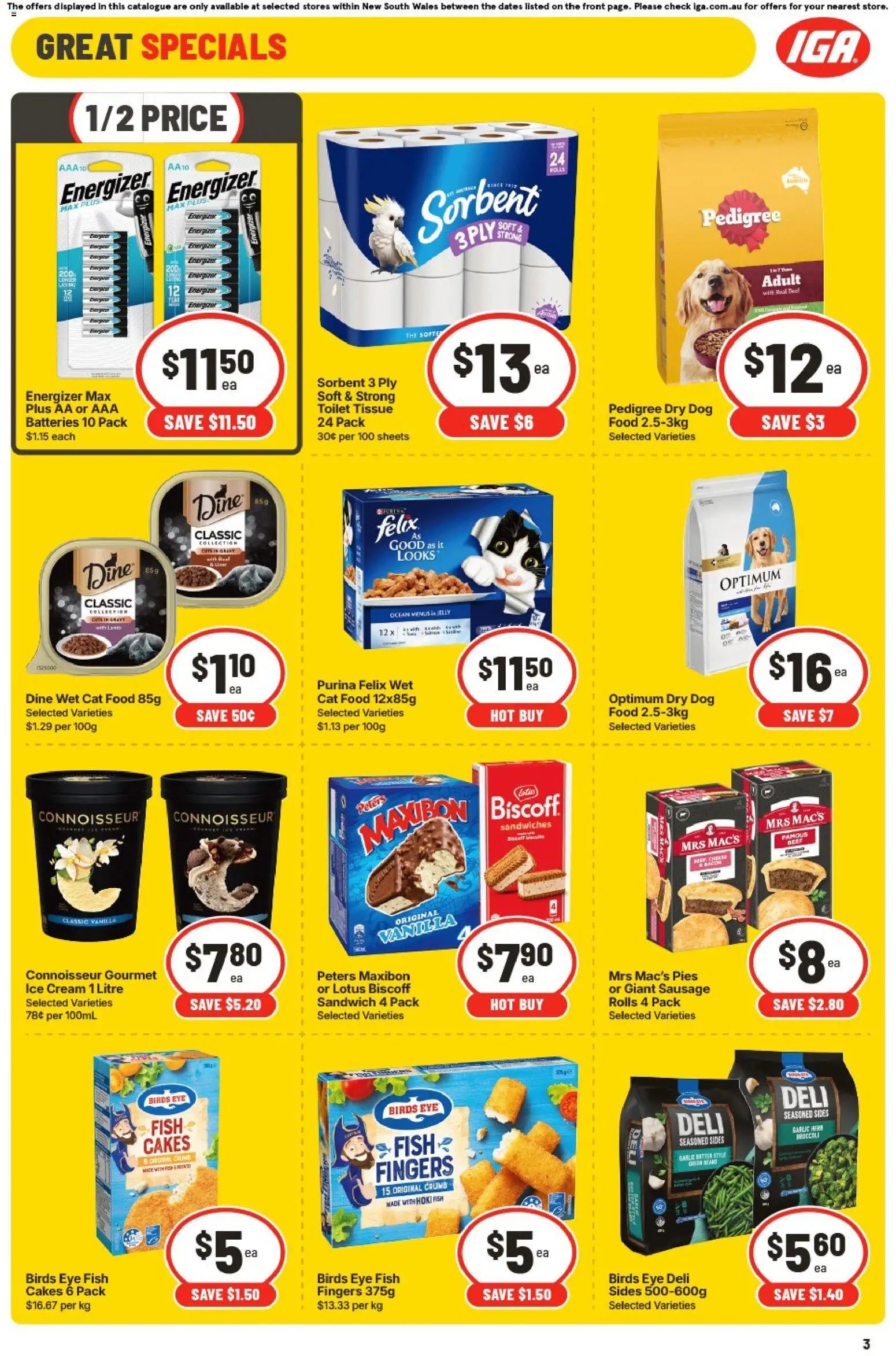 IGA  ACT catalogue
