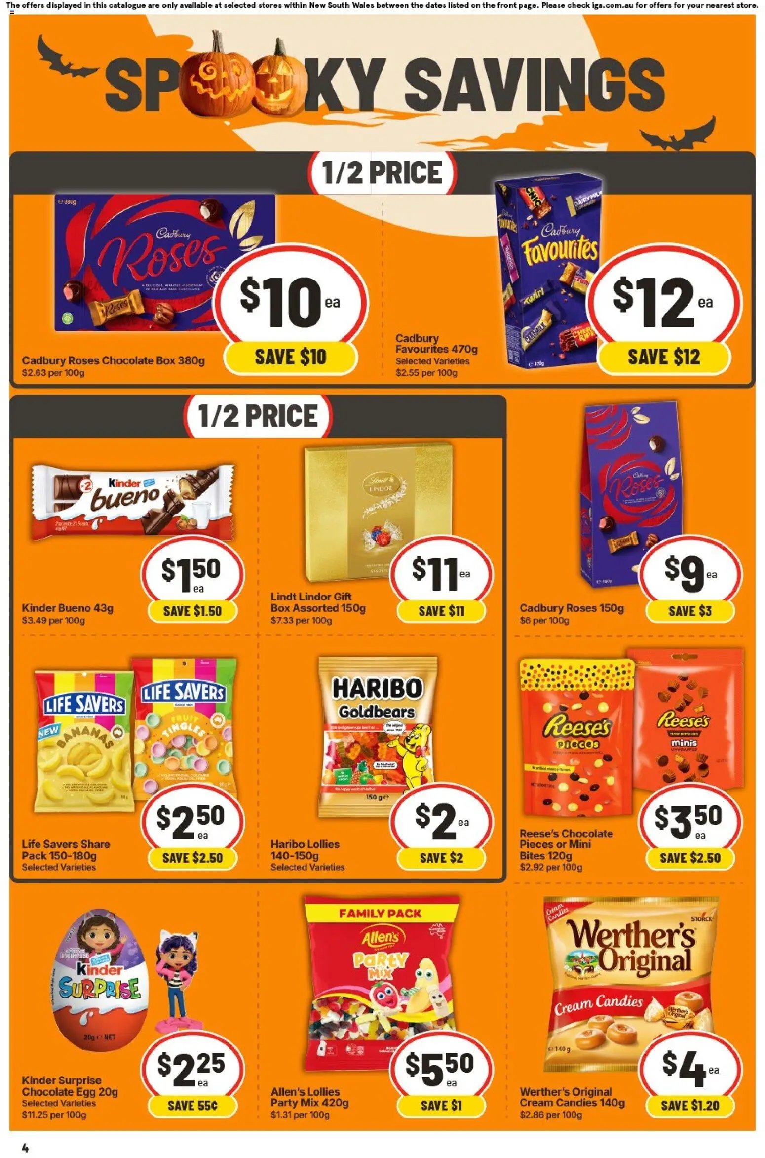 IGA  ACT catalogue