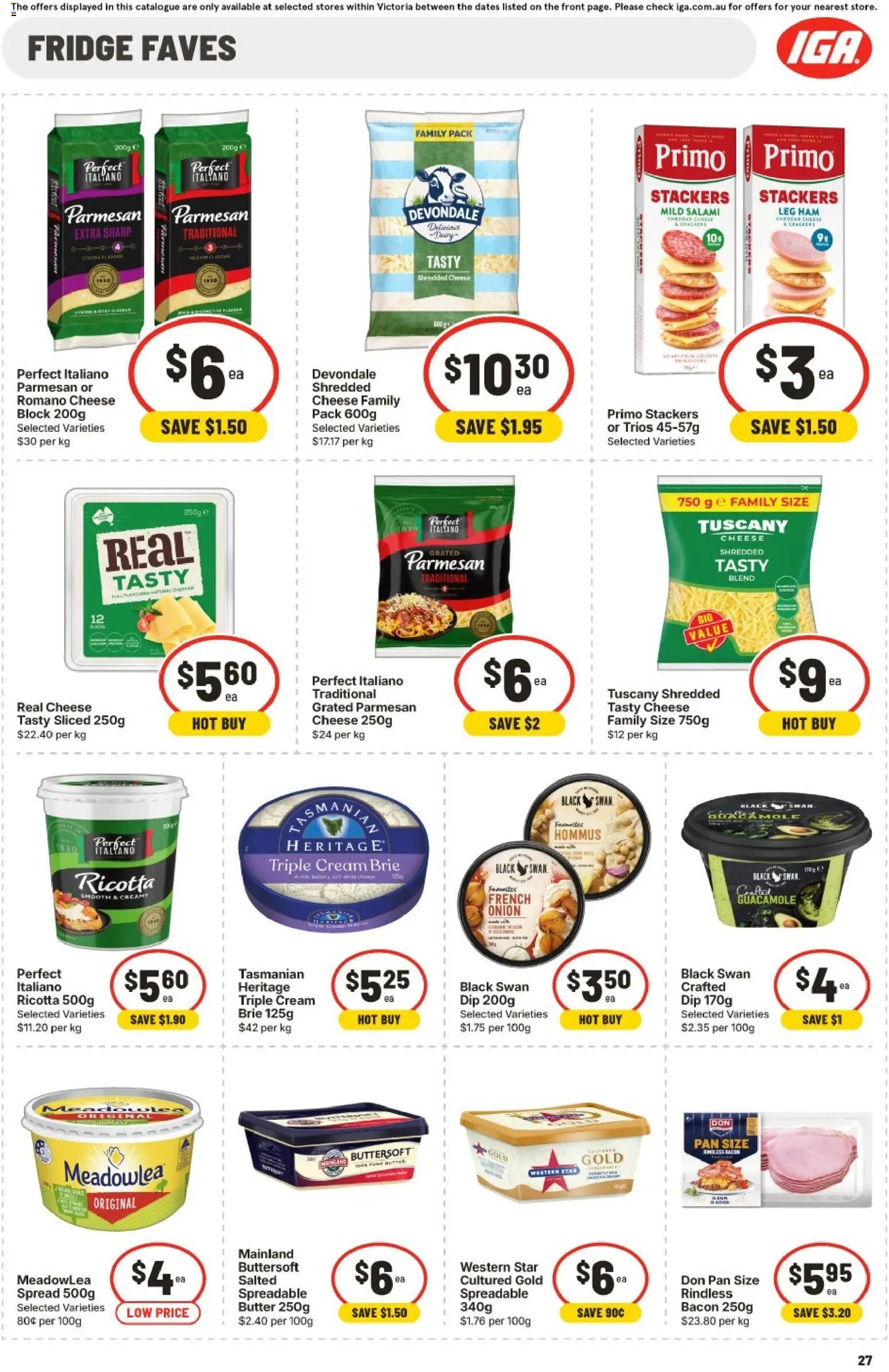 IGA catalogue