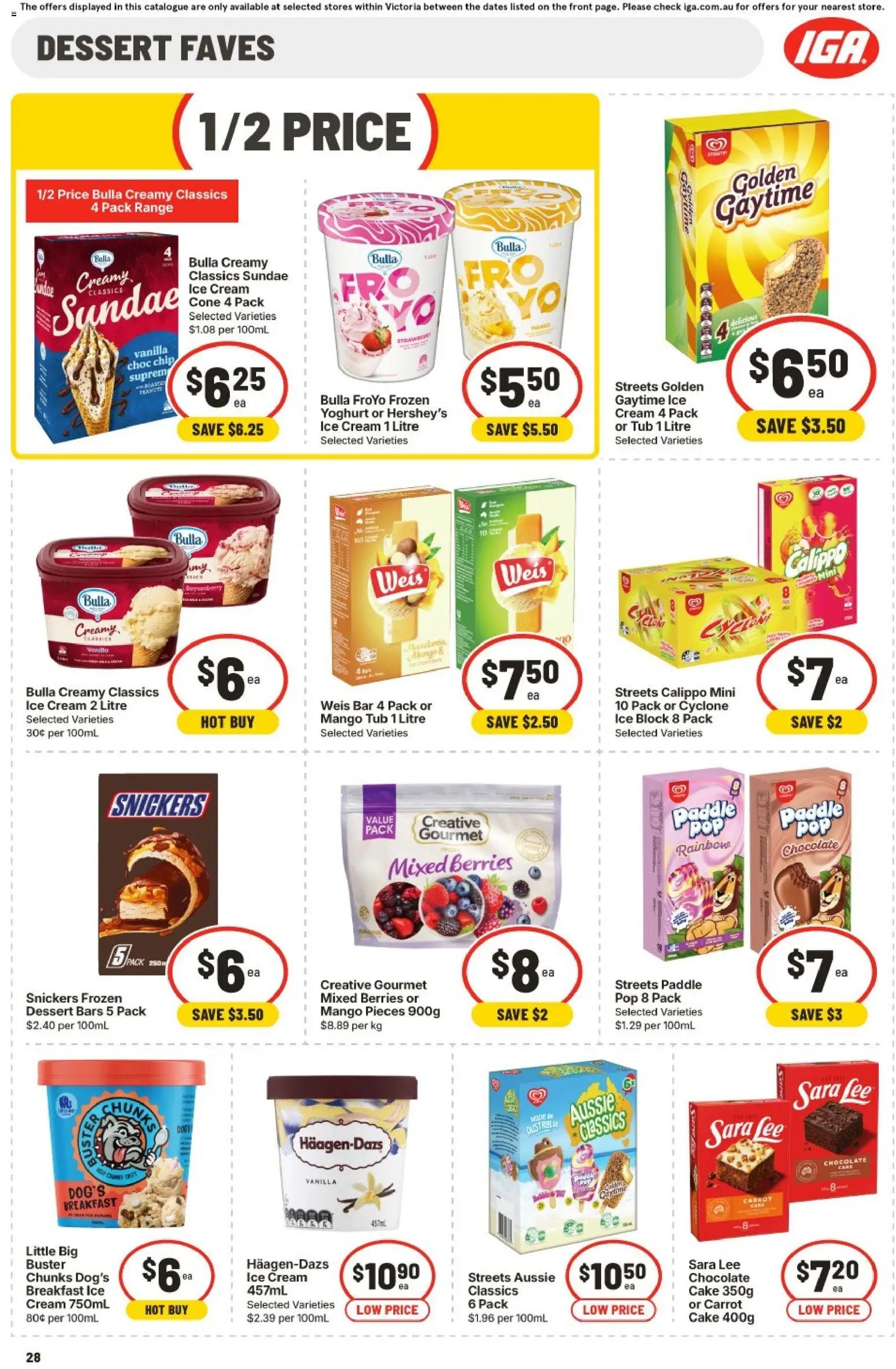 IGA catalogue
