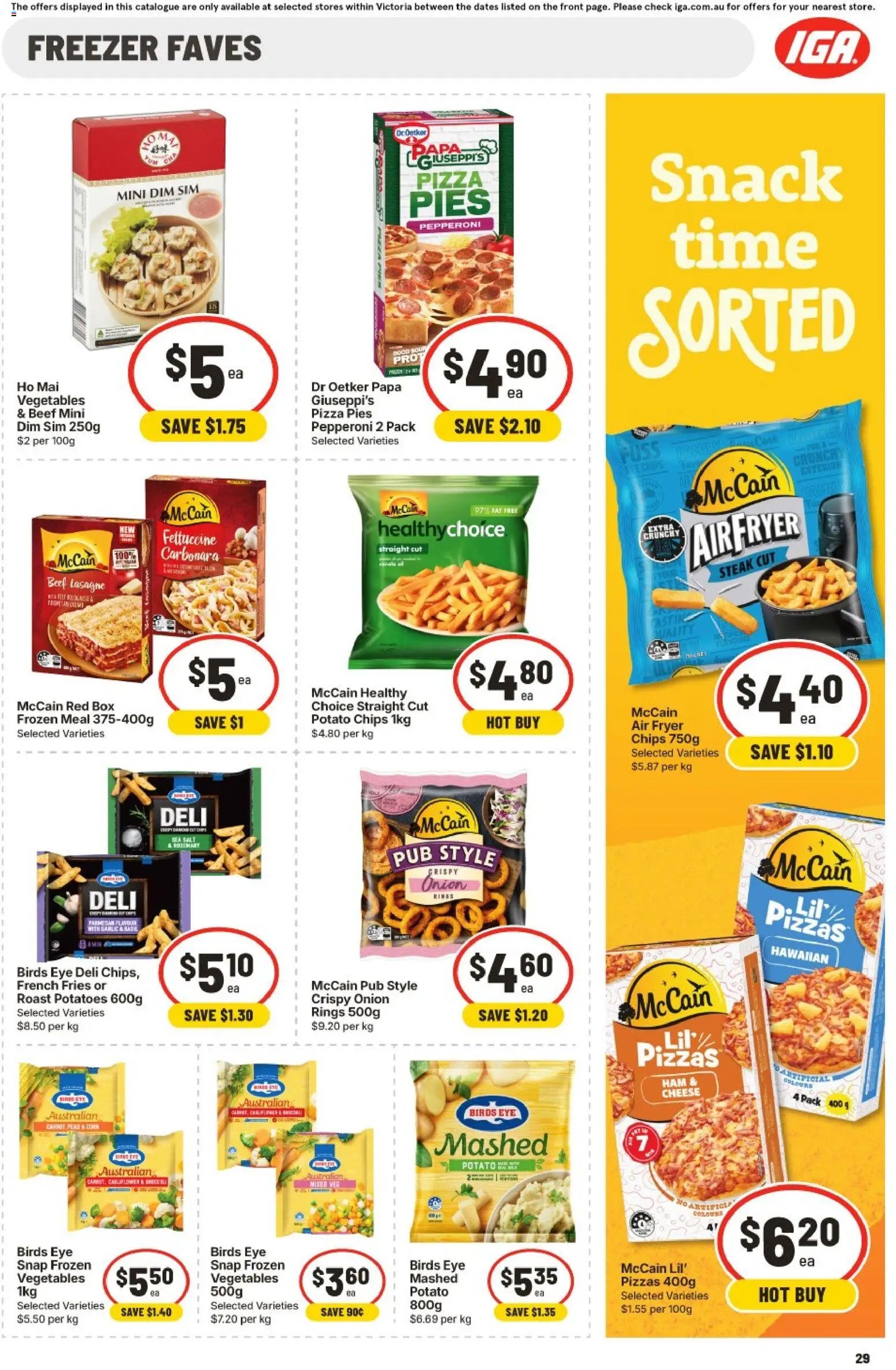 IGA catalogue