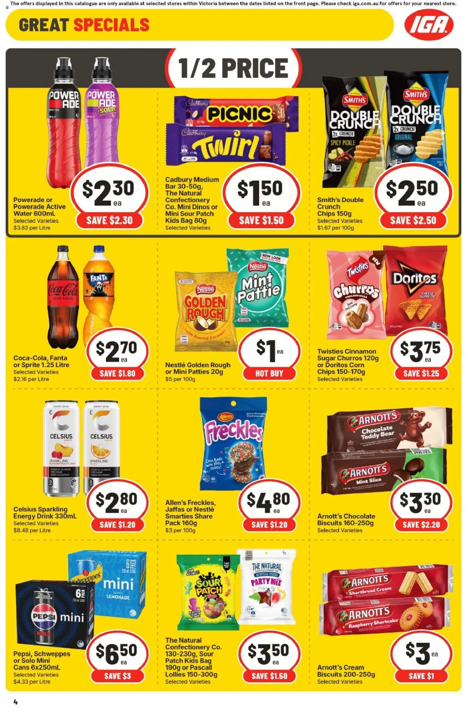 IGA catalogue