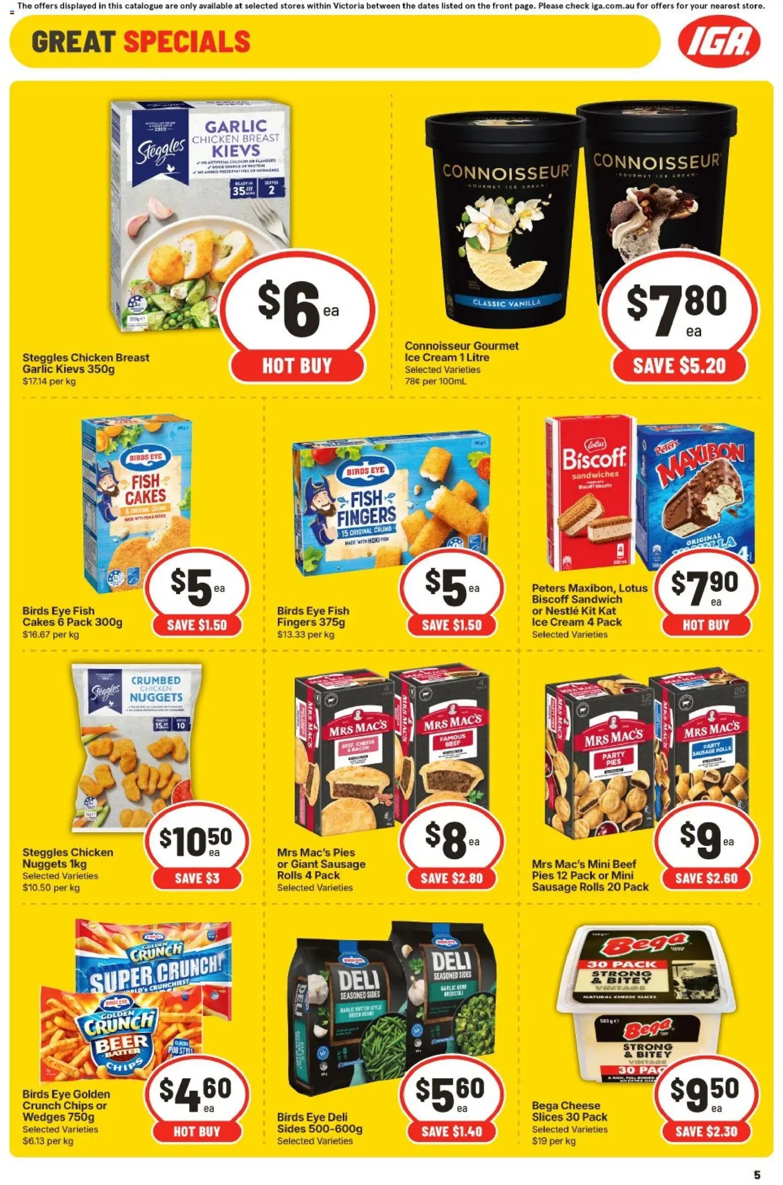 IGA catalogue