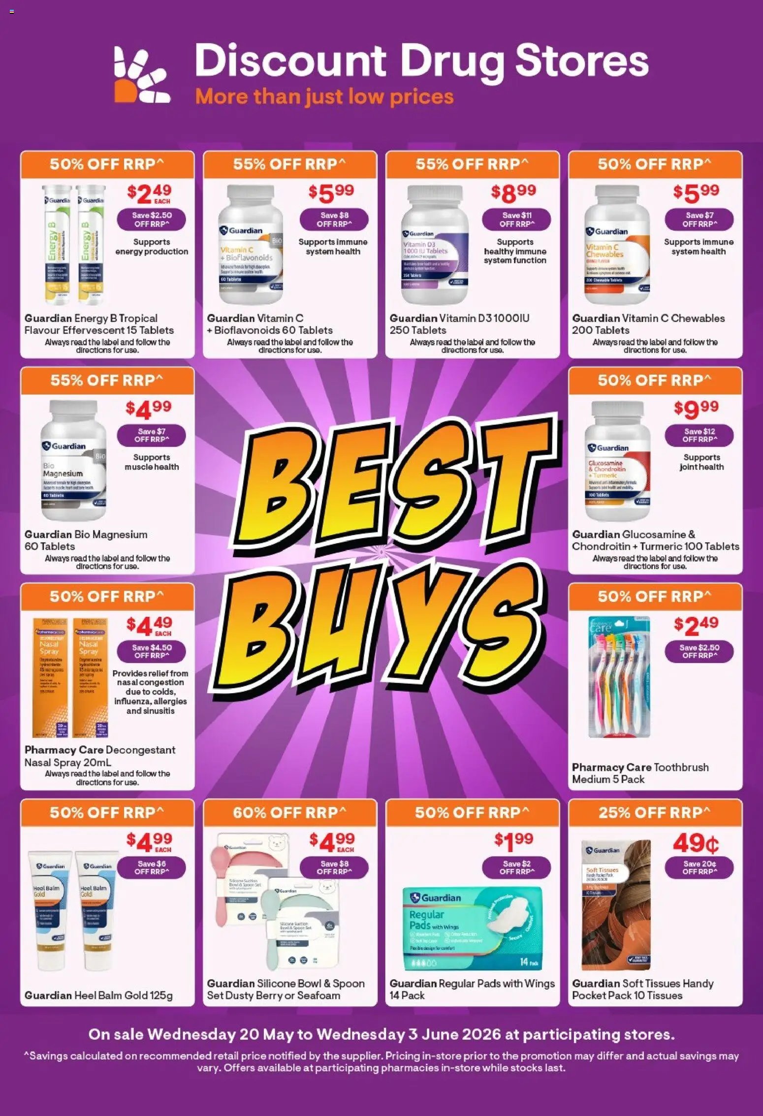 Discount Drug Stores catalogue (2026-05-20 - 2026-06-03) | 2