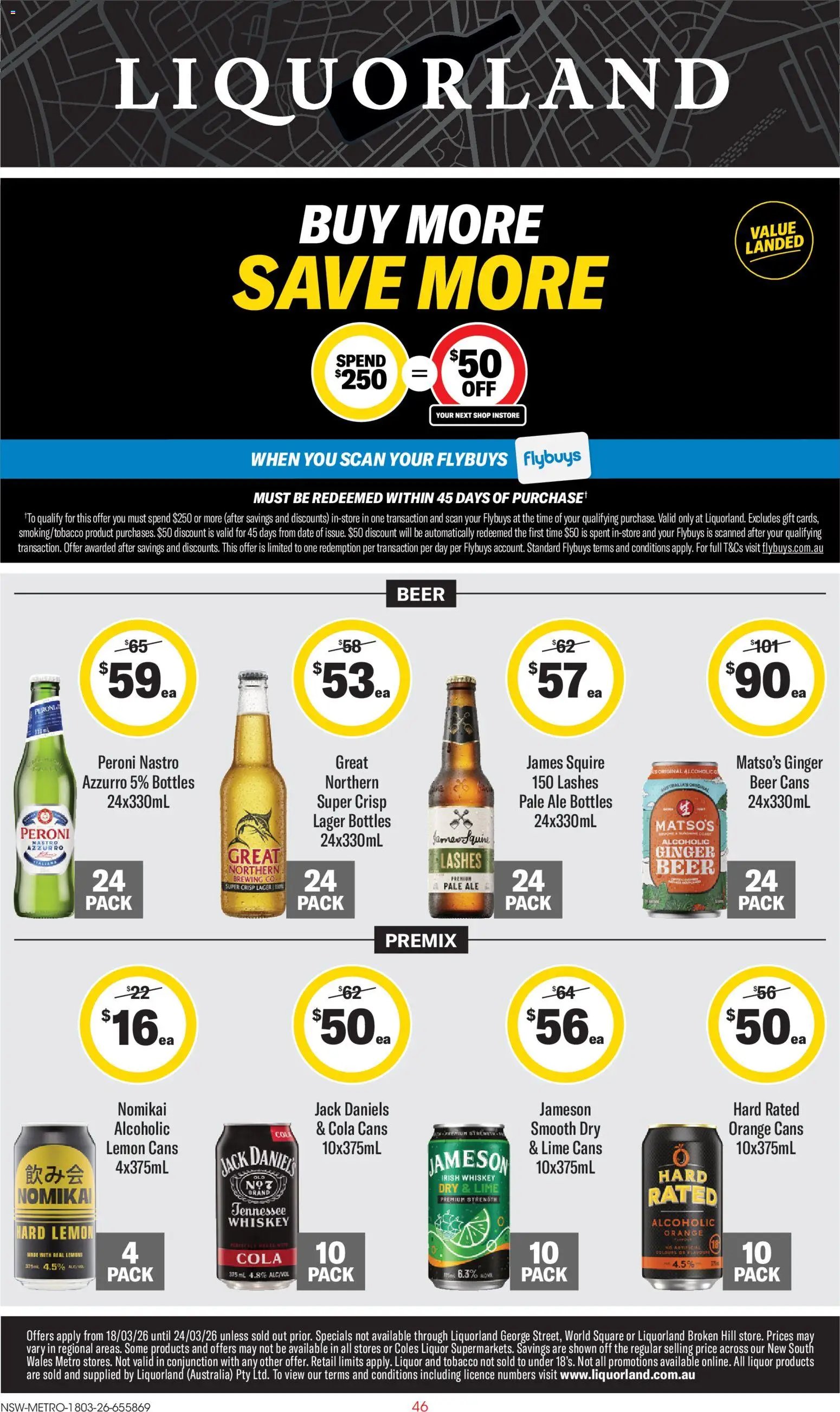 Liquorland catalogue  (2026-03-18 - 2026-03-24) | 1