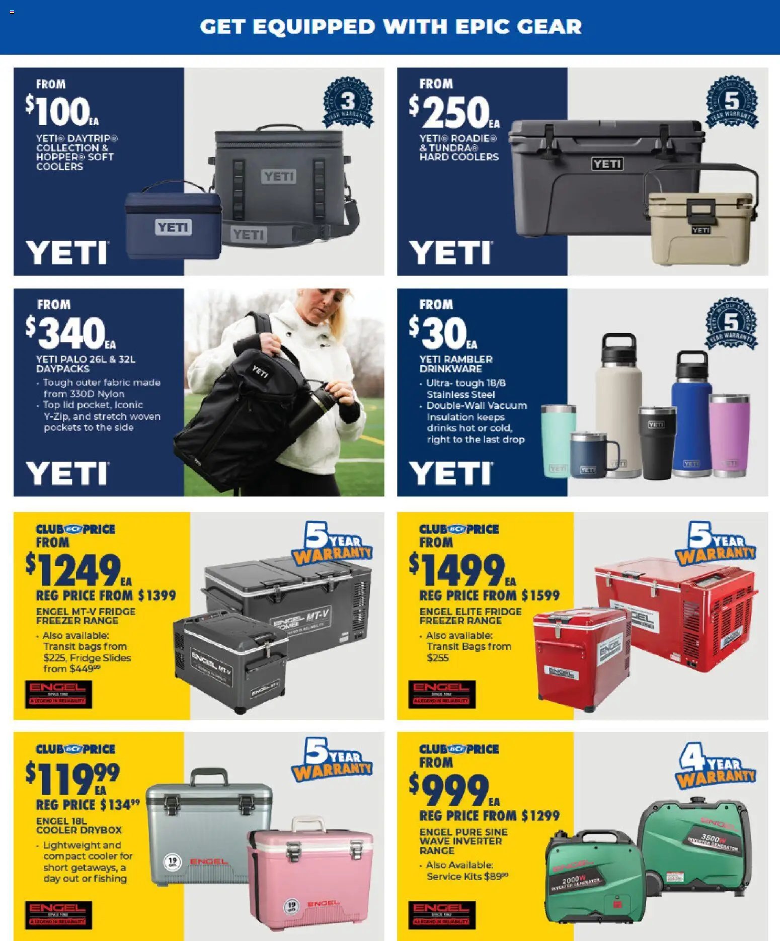 BCF catalogue