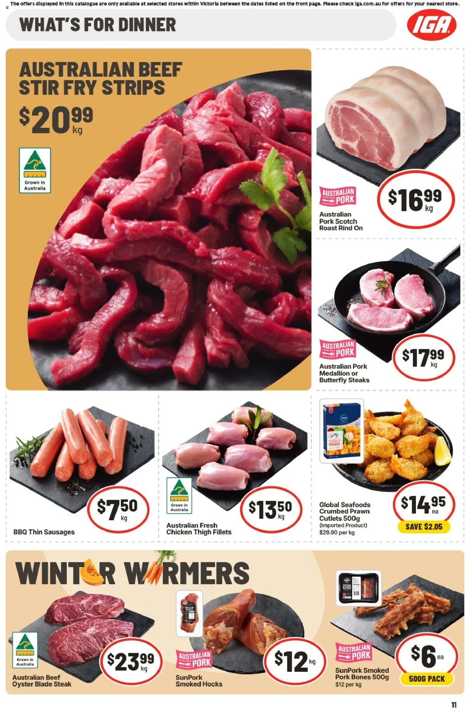 IGA catalogue VIC