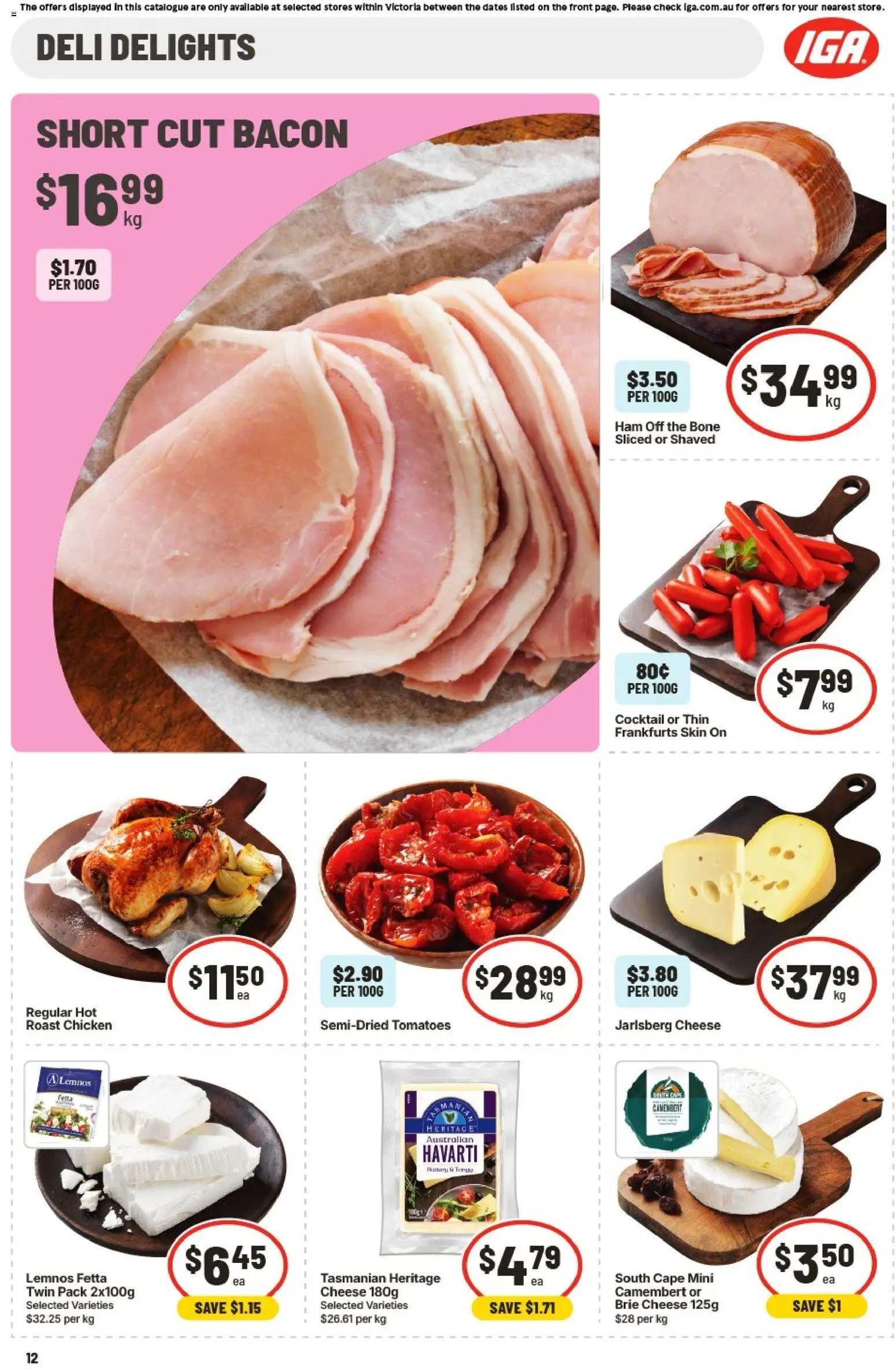 IGA catalogue VIC